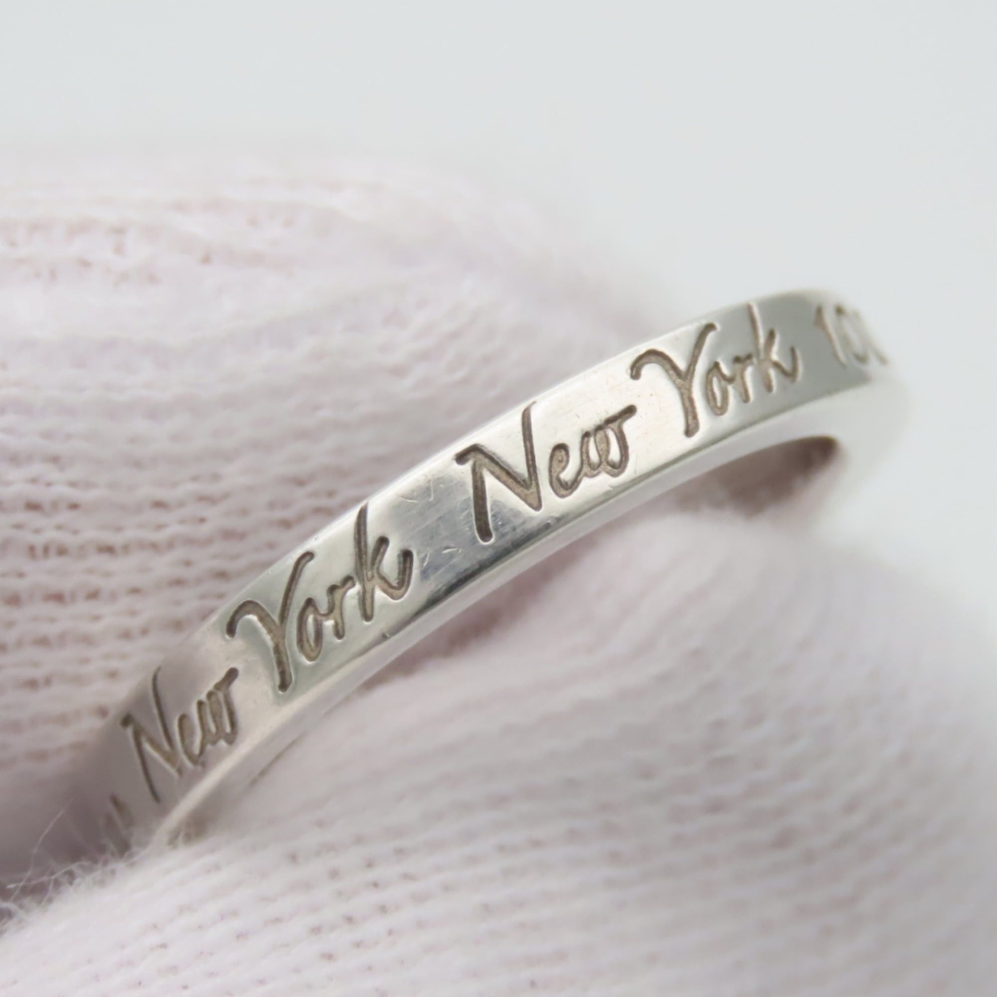 Tiffany & Co. Tiffany & Co. Notes Narrow New York Ring, SV925, approx. 3.1g, Women's. Size ONE SIZE - 8 Thumbnail