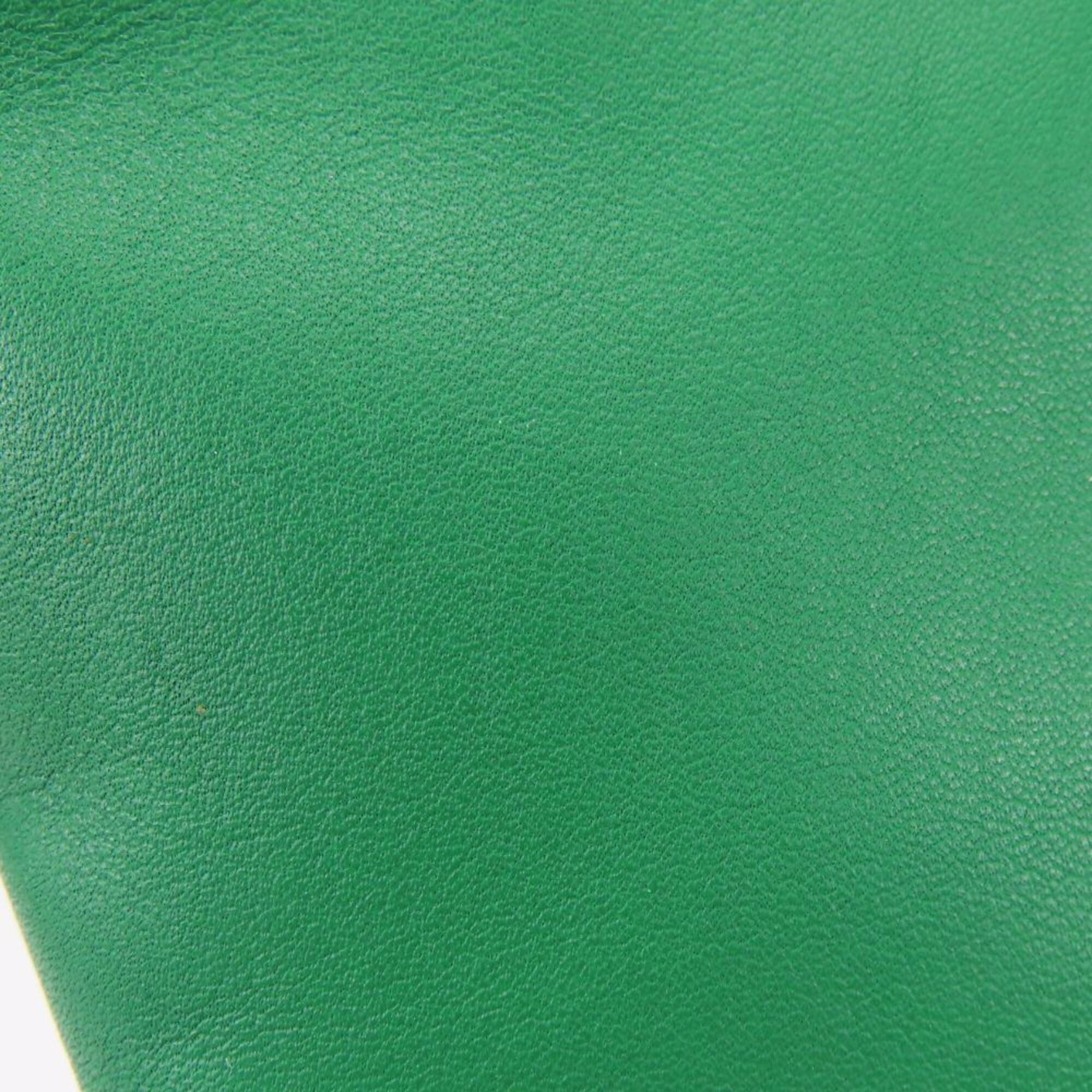 Coach Coach Tote Bag, Bicolor, C2594, Leather, Green/Gray, Women's, COACH Size ONE SIZE - 6 Thumbnail