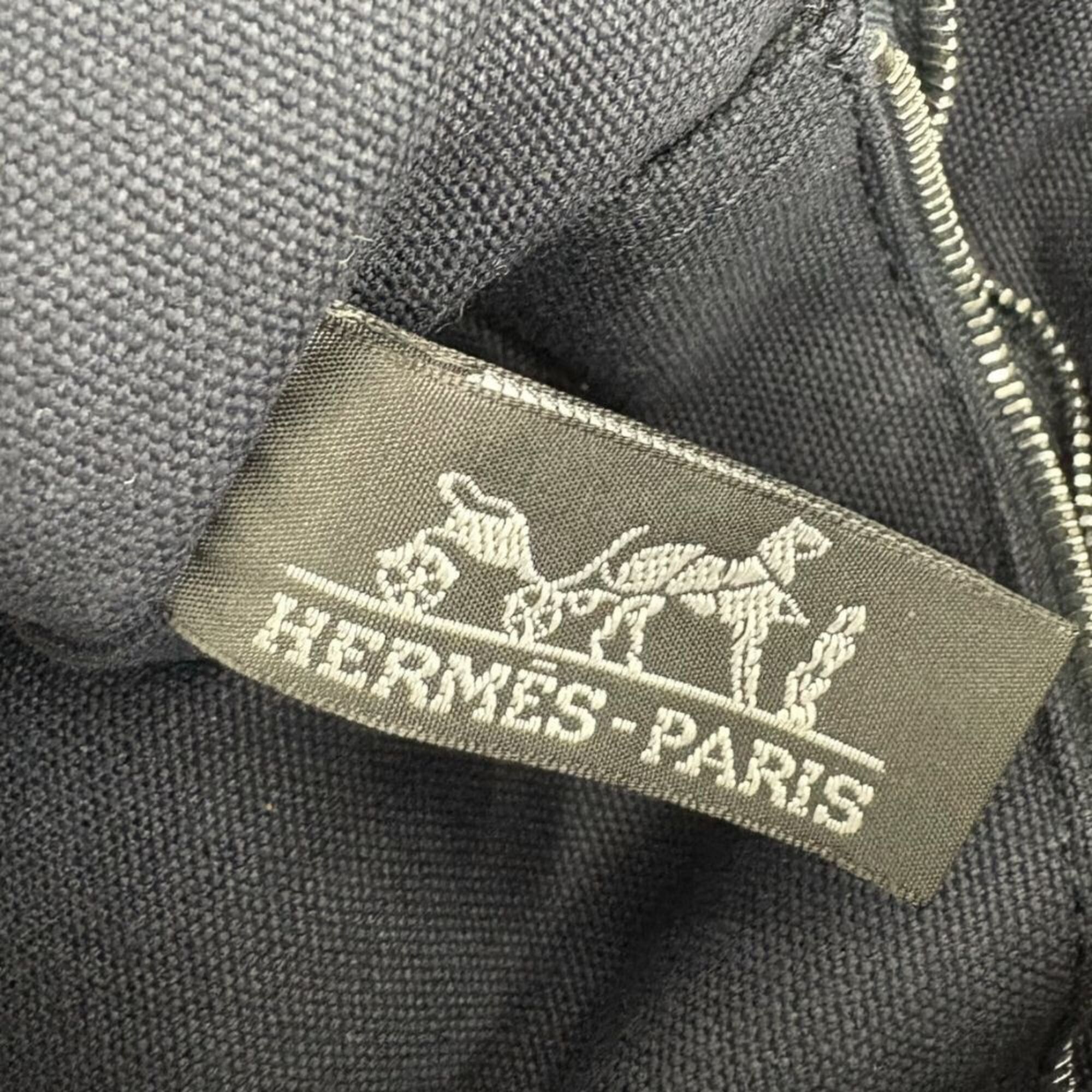 Hermes Hermes Fourre-Tout PM Canvas Tote Bag, Navy Olive, Women's Size ONE SIZE - 21 Thumbnail
