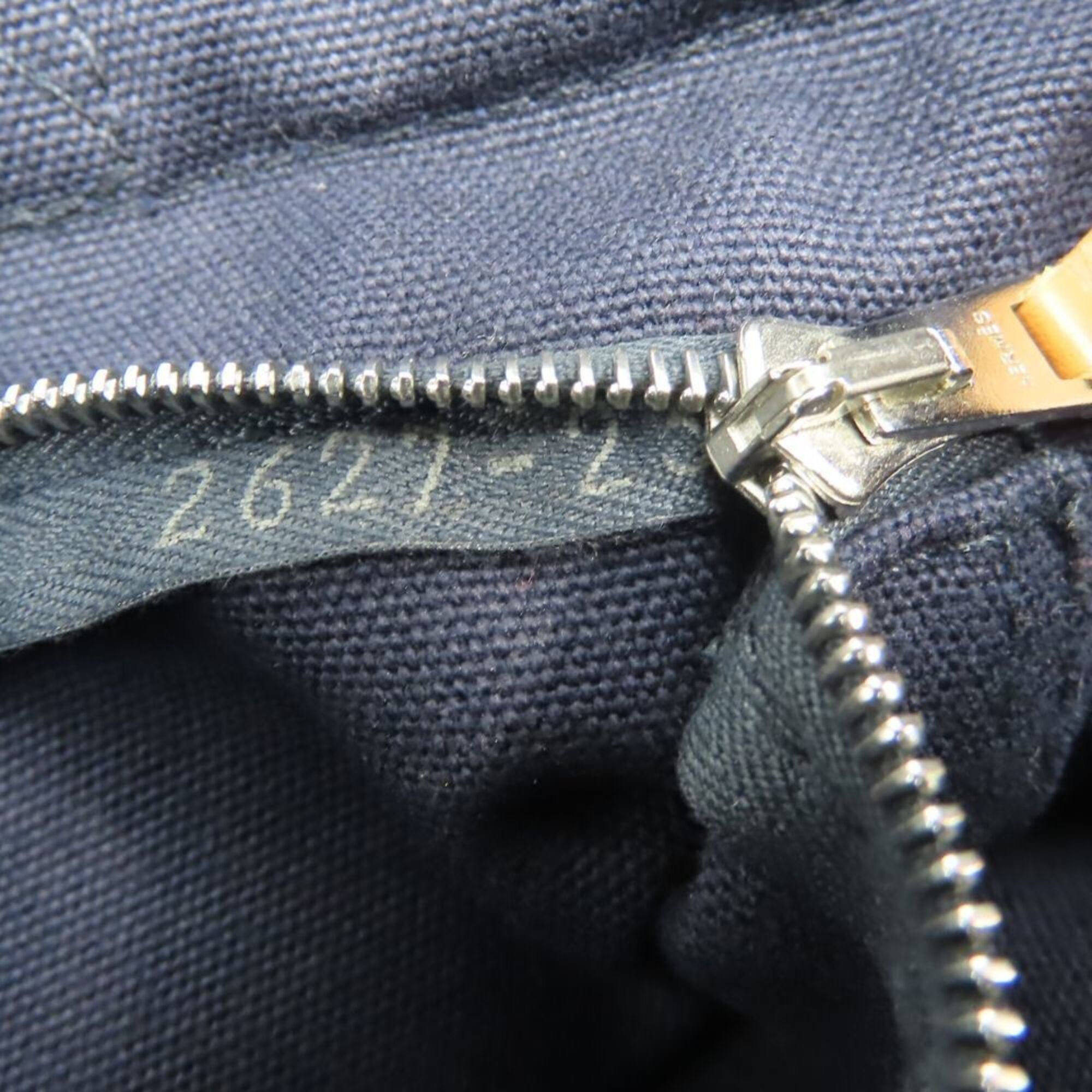 Hermes Hermes Fourre-Tout PM Canvas Tote Bag, Navy Olive, Women's Size ONE SIZE - 16 Thumbnail