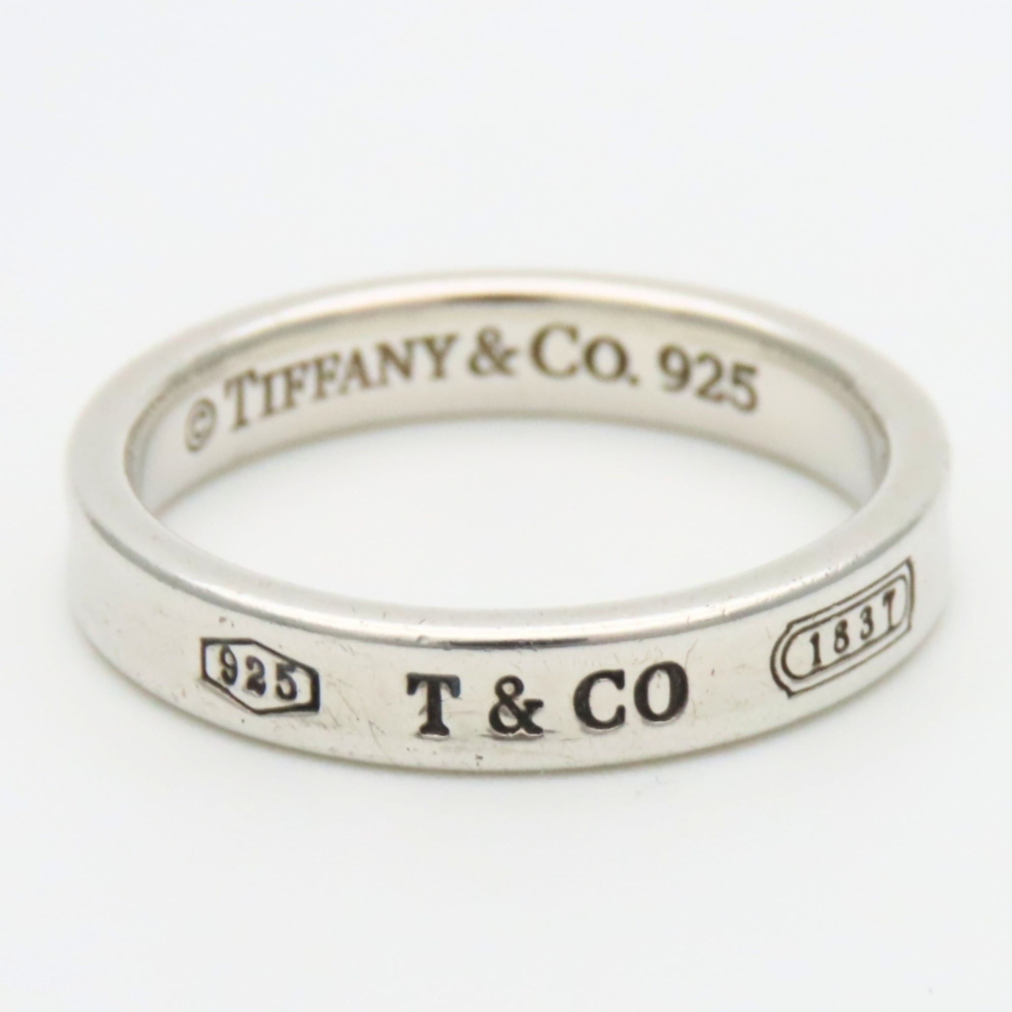 Tiffany & Co. Tiffany & Co. 1837 Narrow Ring, Sterling Silver 925, Approx. 4.5g, Women's. Size ONE SIZE - 4 Thumbnail