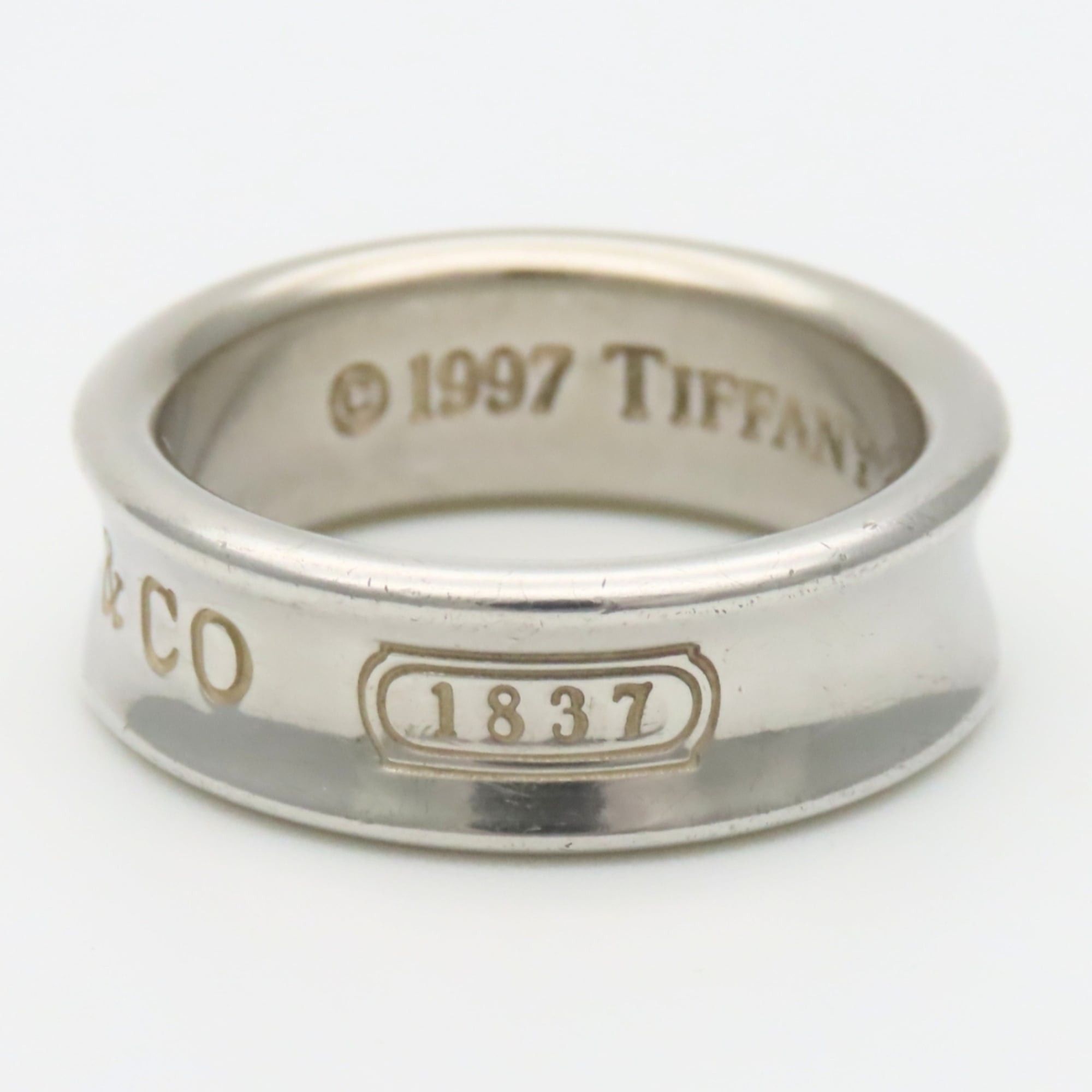 Tiffany & Co. Tiffany & Co. Ring, 1837, SV925, approx. 7.6g, for women and men. Size ONE SIZE - 5 Thumbnail