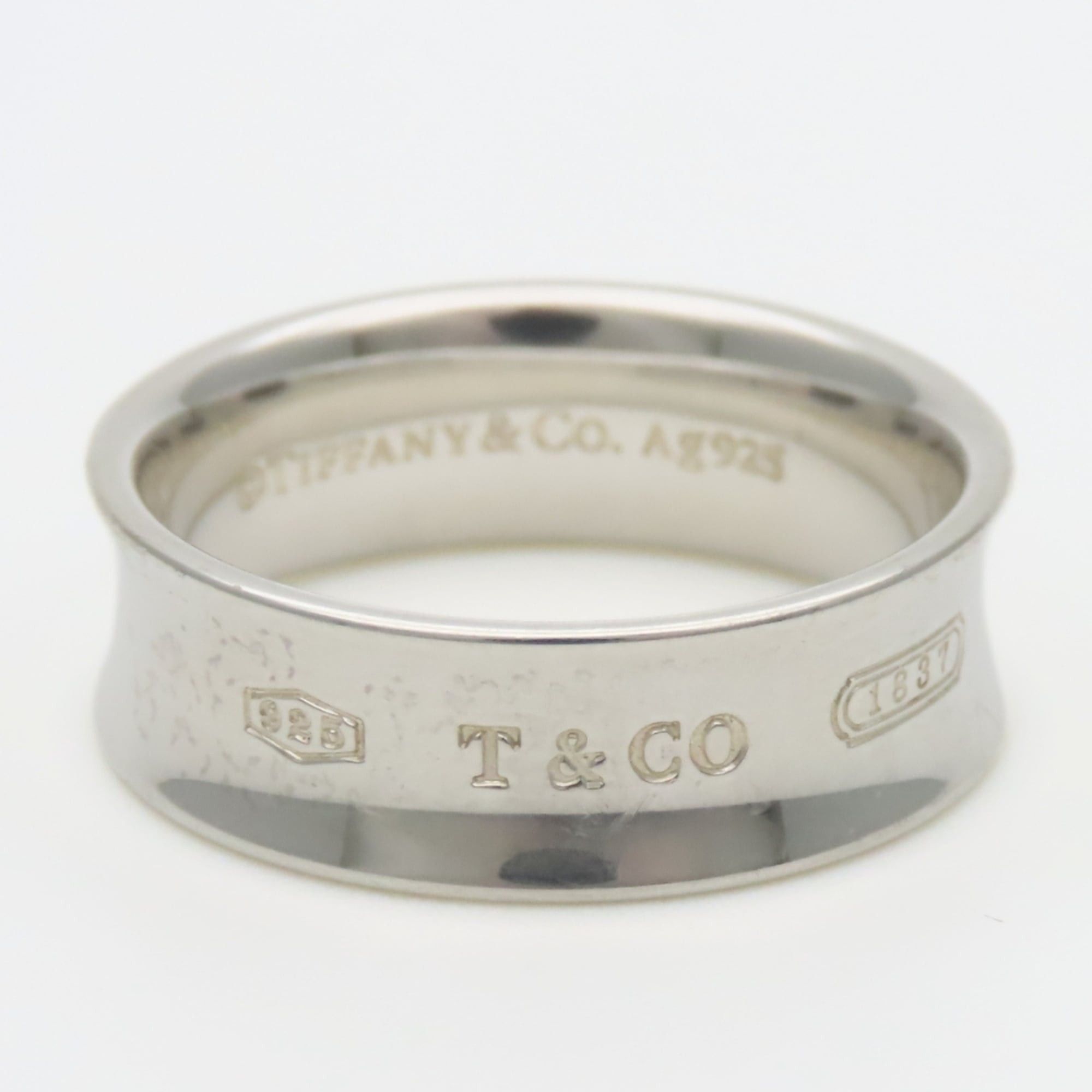 Tiffany & Co. Tiffany & Co. 1837 Ring, Medium, Sterling Silver (SV925), Approx. 5.3g, Women's/Men's. Size ONE SIZE - 4 Thumbnail