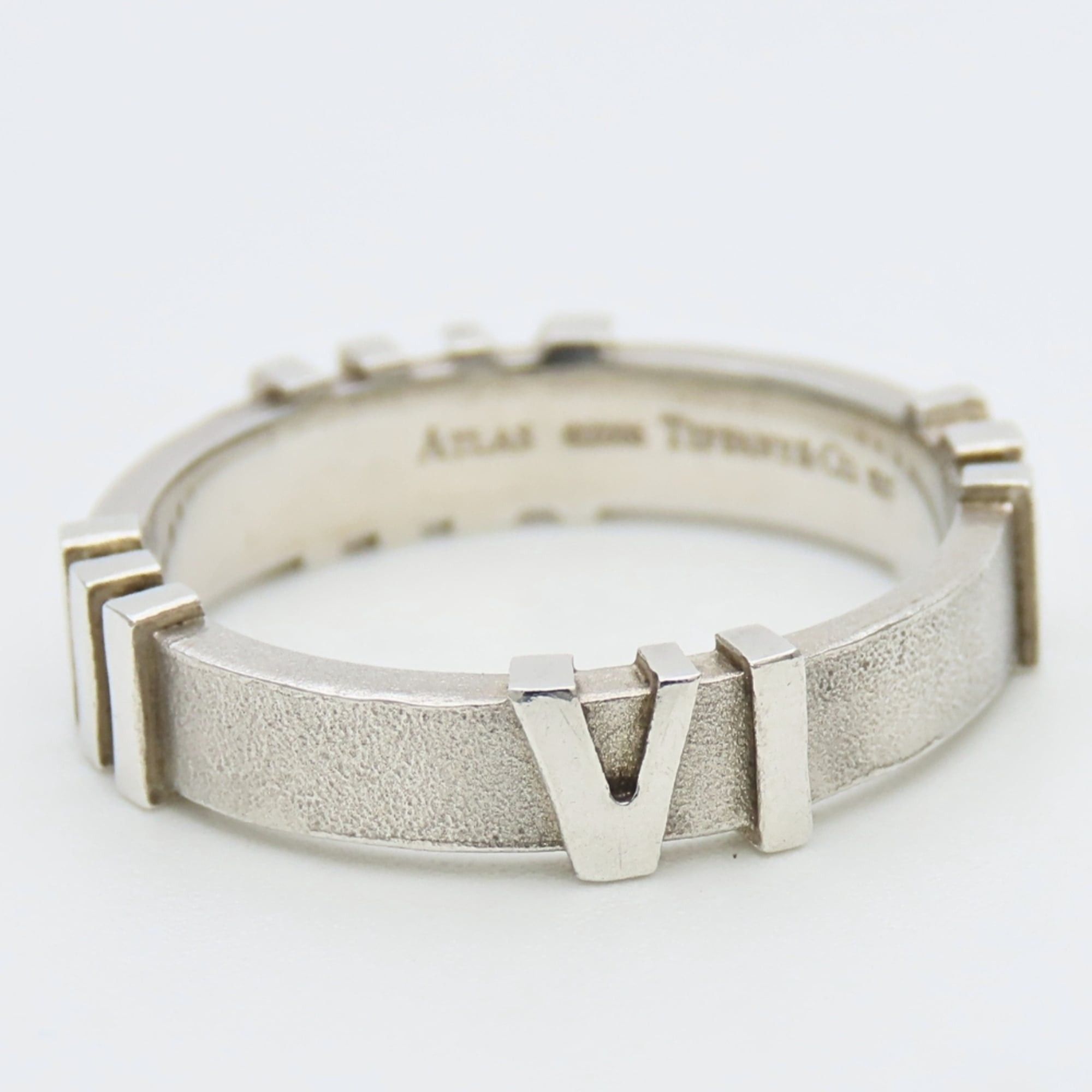 Tiffany & Co. Tiffany & Co. Atlas Ring, SV925, Approx. 4.08g, 2006, Women's. Size ONE SIZE - 4 Thumbnail