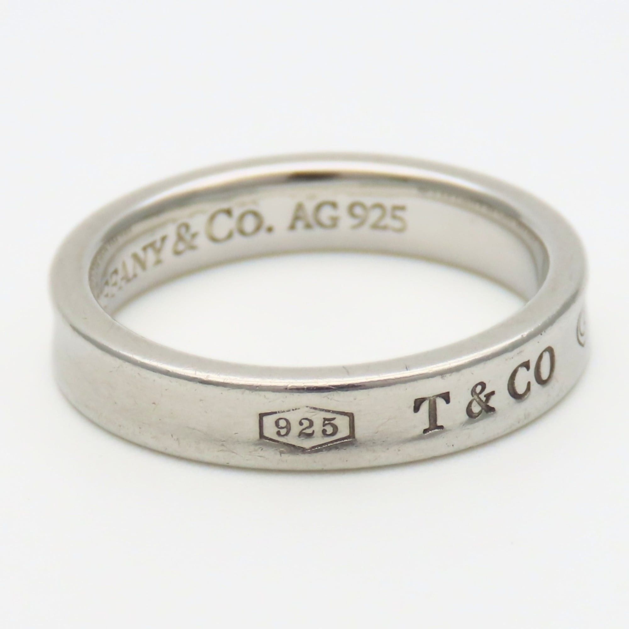 Tiffany & Co. Tiffany & Co. 1837 Narrow Ring, Sterling Silver 925, Approx. 4.1g, Women's. Size ONE SIZE - 3 Thumbnail