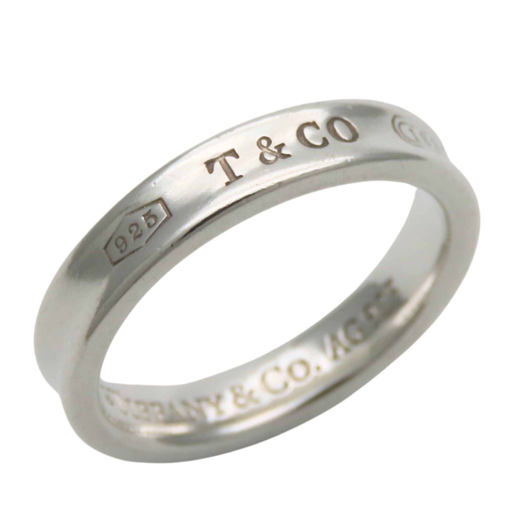 Tiffany & Co. Tiffany & Co. 1837 Narrow Ring, Sterling Silver 925, Approx. 4.1g, Women's. Size ONE SIZE - 2 Thumbnail