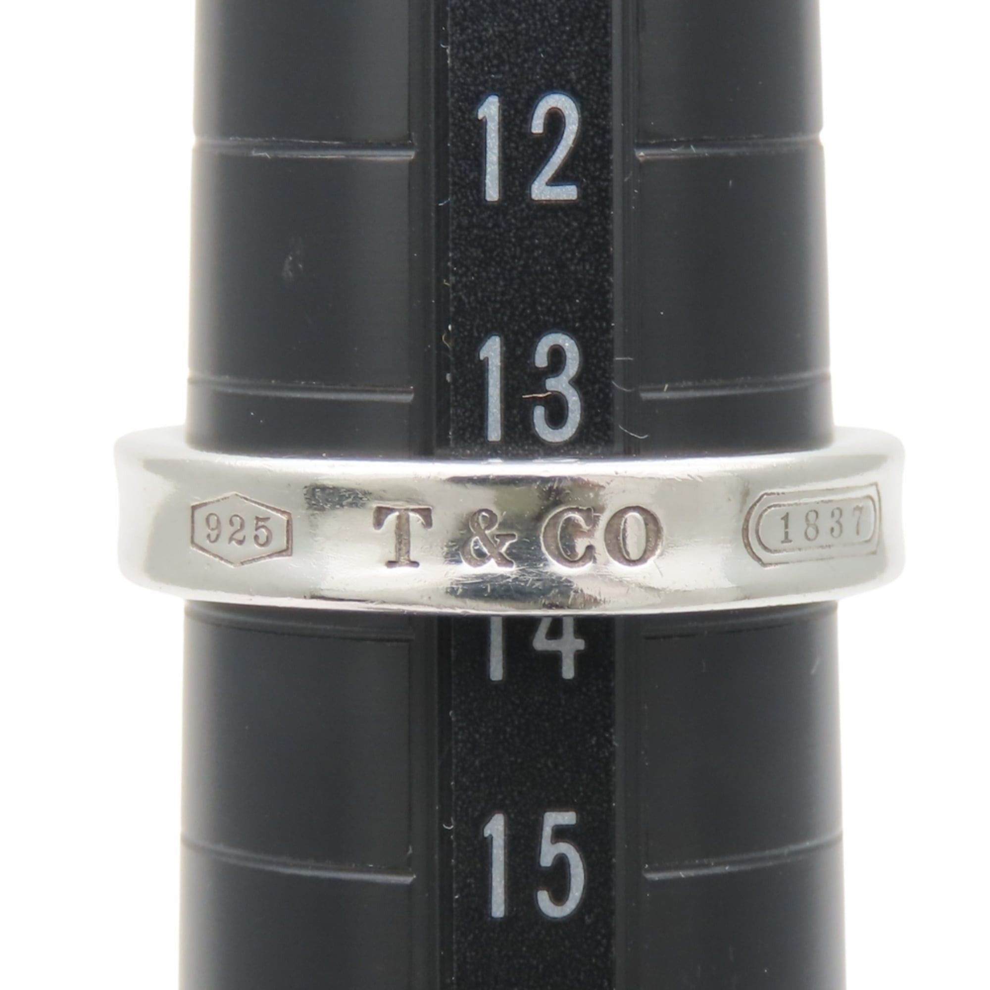Tiffany & Co. Tiffany & Co. 1837 Narrow Ring, Sterling Silver 925, Approx. 4.1g, Women's. Size ONE SIZE - 10 Thumbnail