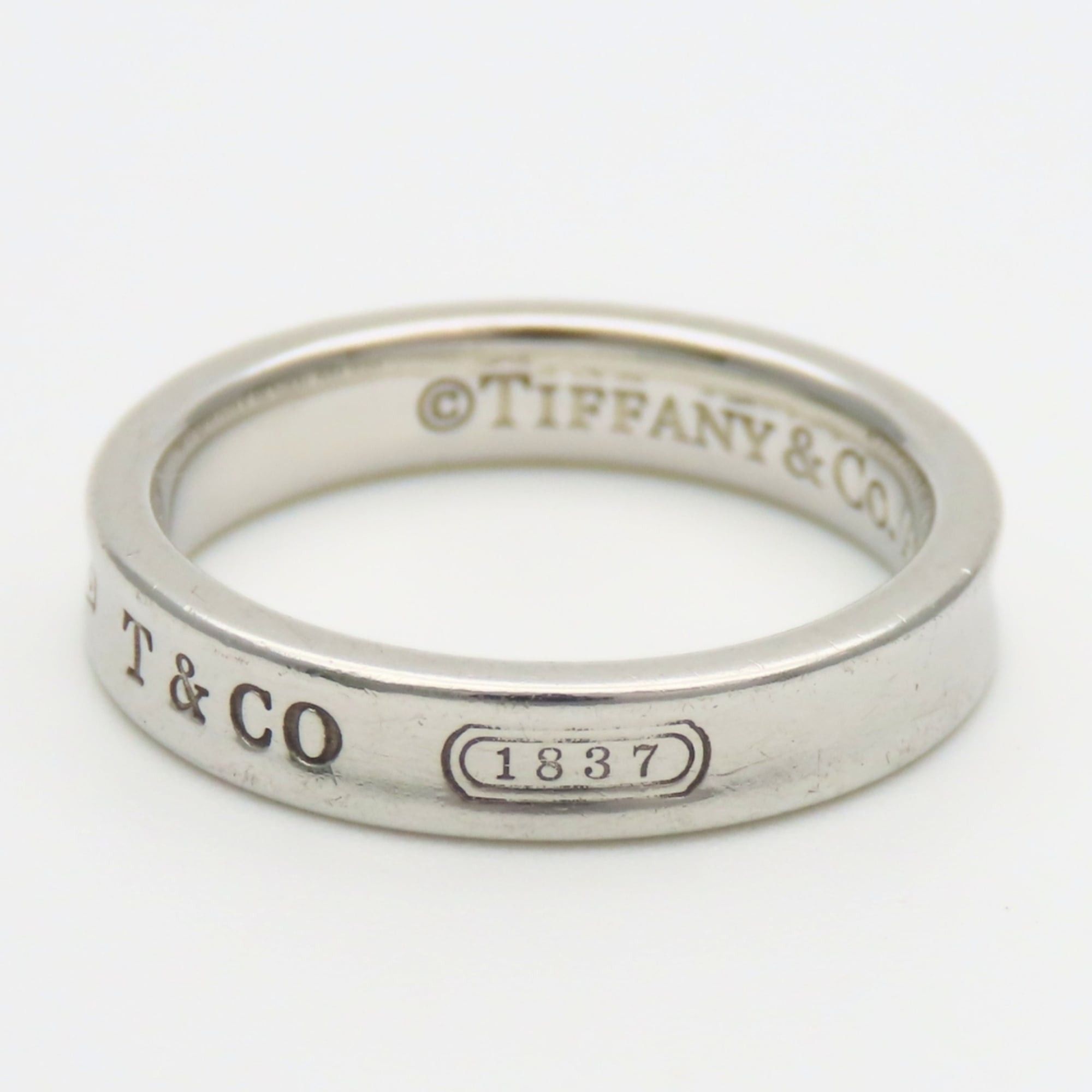 Tiffany & Co. Tiffany & Co. 1837 Narrow Ring, Sterling Silver 925, Approx. 4.1g, Women's. Size ONE SIZE - 5 Thumbnail