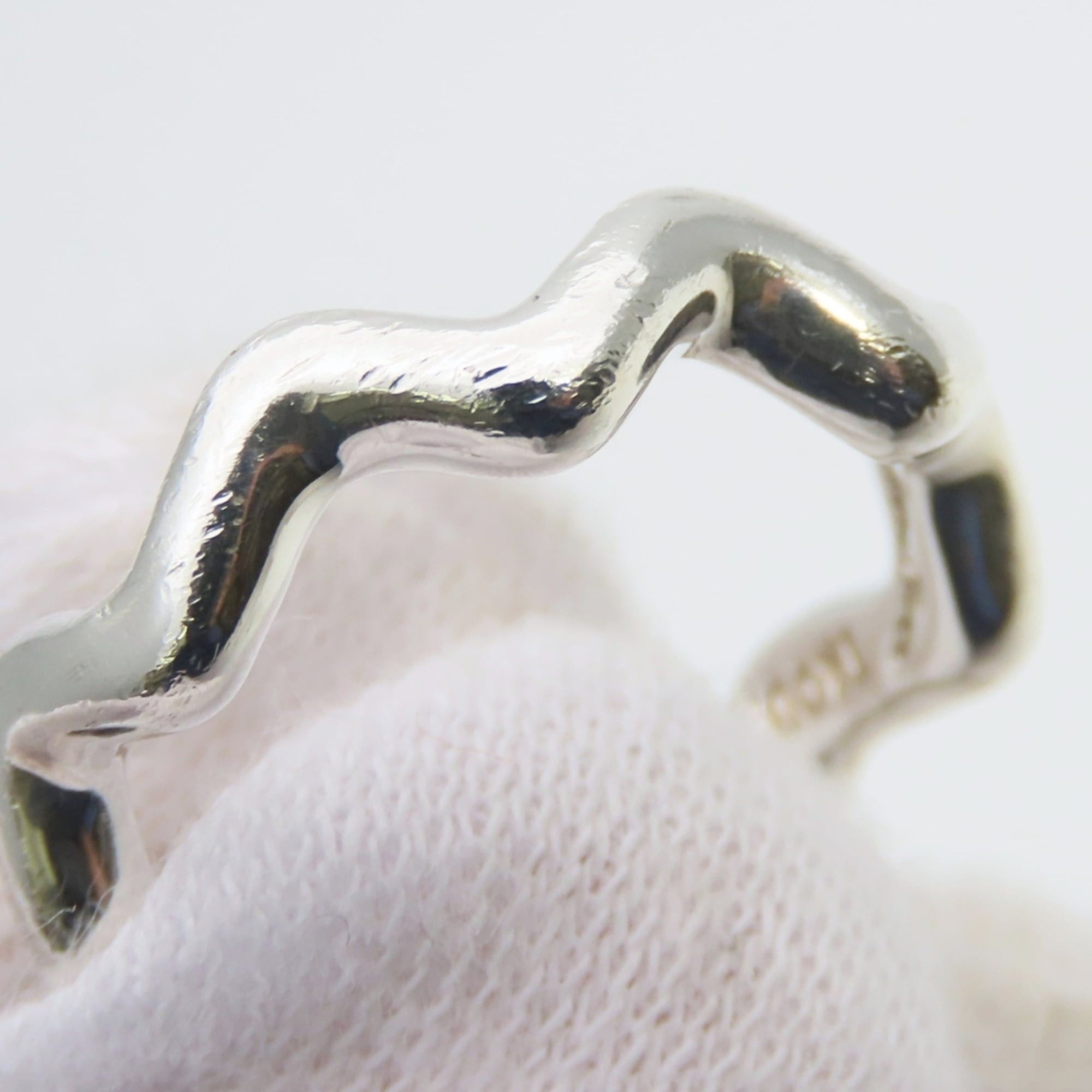 Tiffany & Co. Tiffany & Co. Ring, Zigzag Wave Design, SV925, Approx. 4.87g, Paloma Picasso, Women's. Size ONE SIZE - 7 Thumbnail