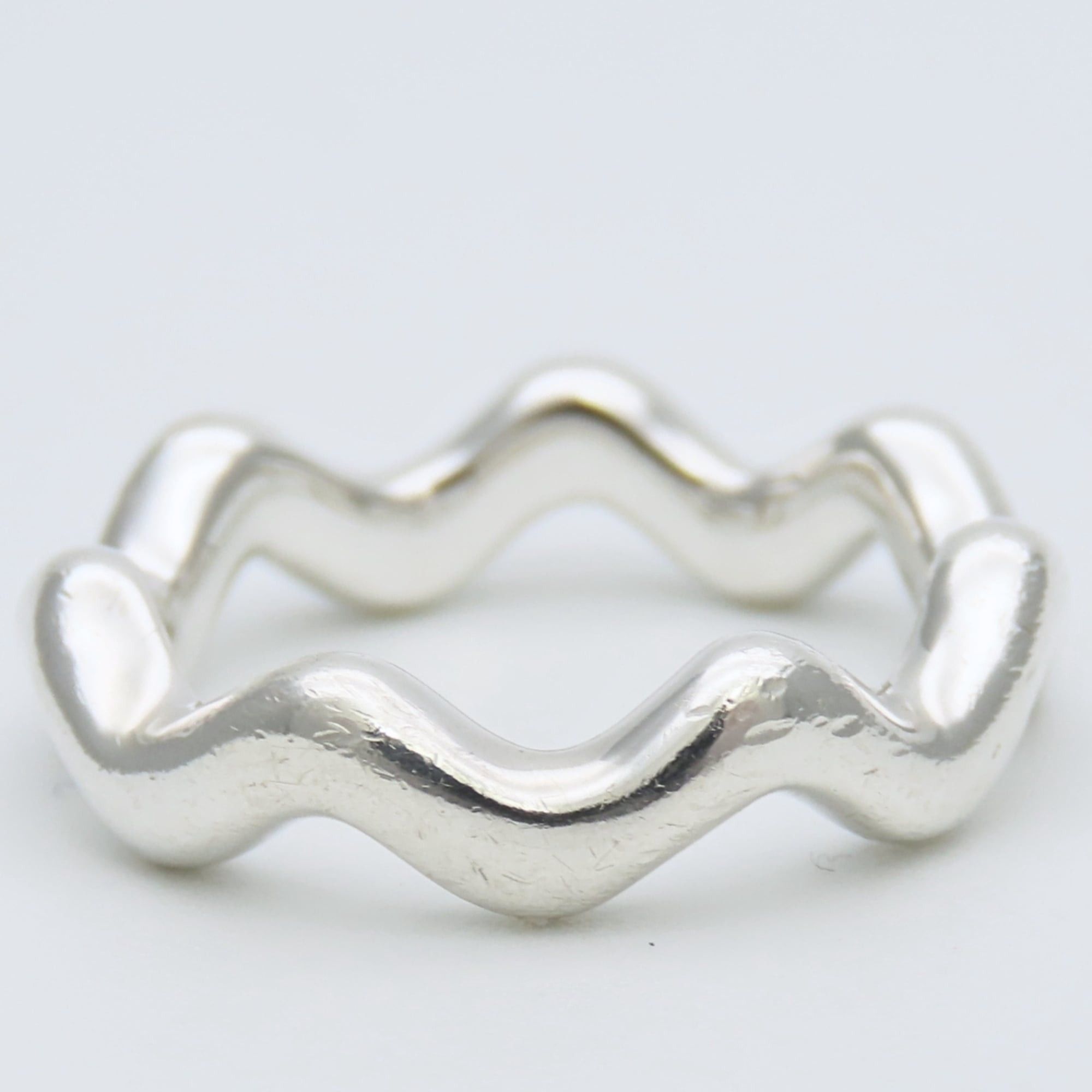 Tiffany & Co. Tiffany & Co. Ring, Zigzag Wave Design, SV925, Approx. 4.87g, Paloma Picasso, Women's. Size ONE SIZE - 4 Thumbnail