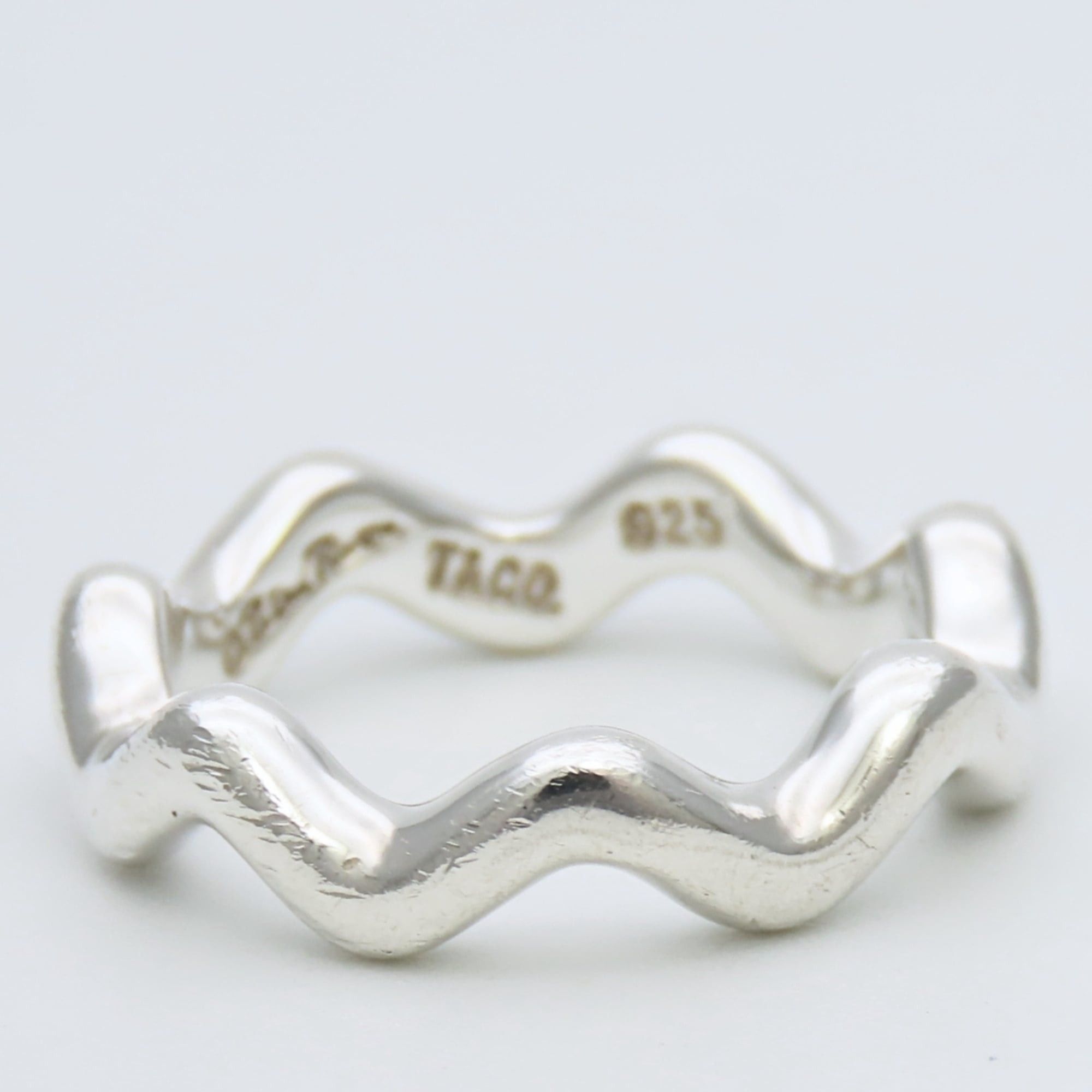 Tiffany & Co. Tiffany & Co. Ring, Zigzag Wave Design, SV925, Approx. 4.87g, Paloma Picasso, Women's. Size ONE SIZE - 3 Thumbnail