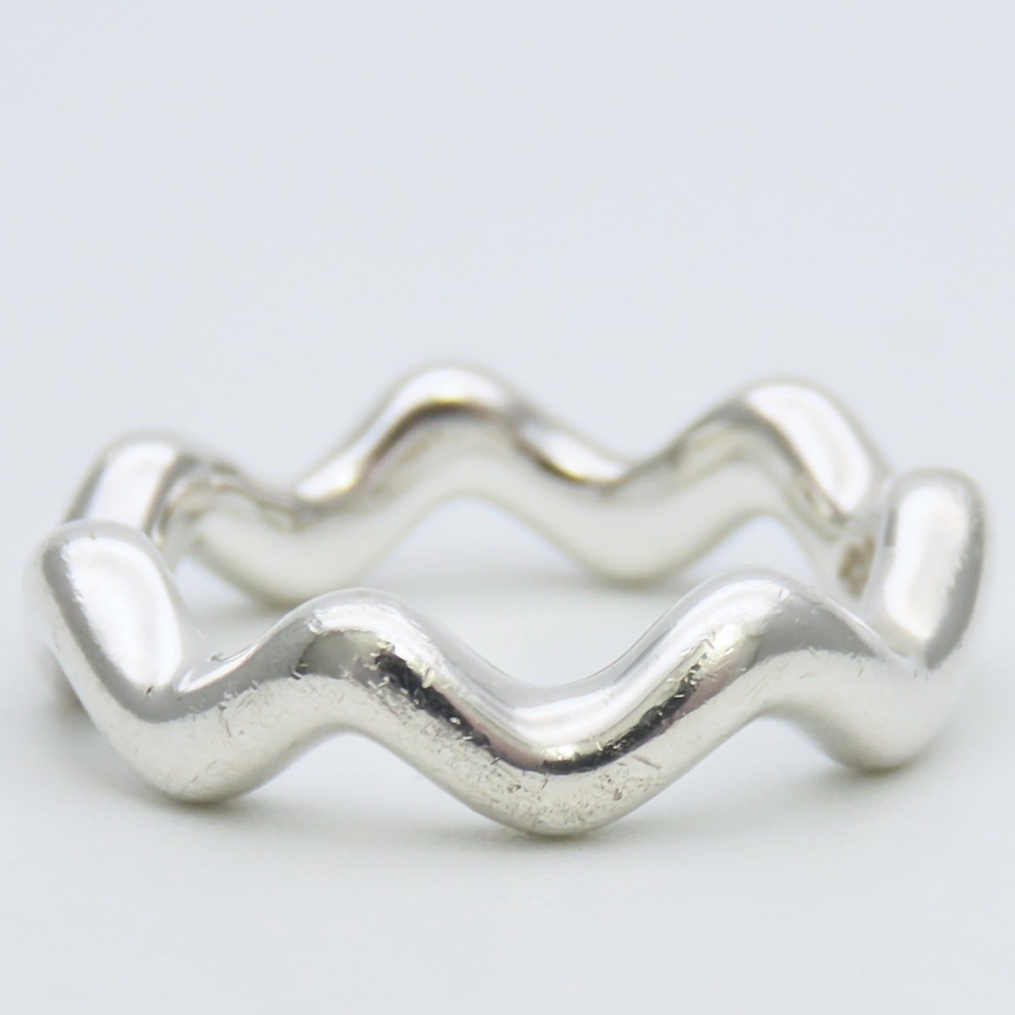 Tiffany & Co. Tiffany & Co. Ring, Zigzag Wave Design, SV925, Approx. 4.87g, Paloma Picasso, Women's. Size ONE SIZE - 5 Thumbnail