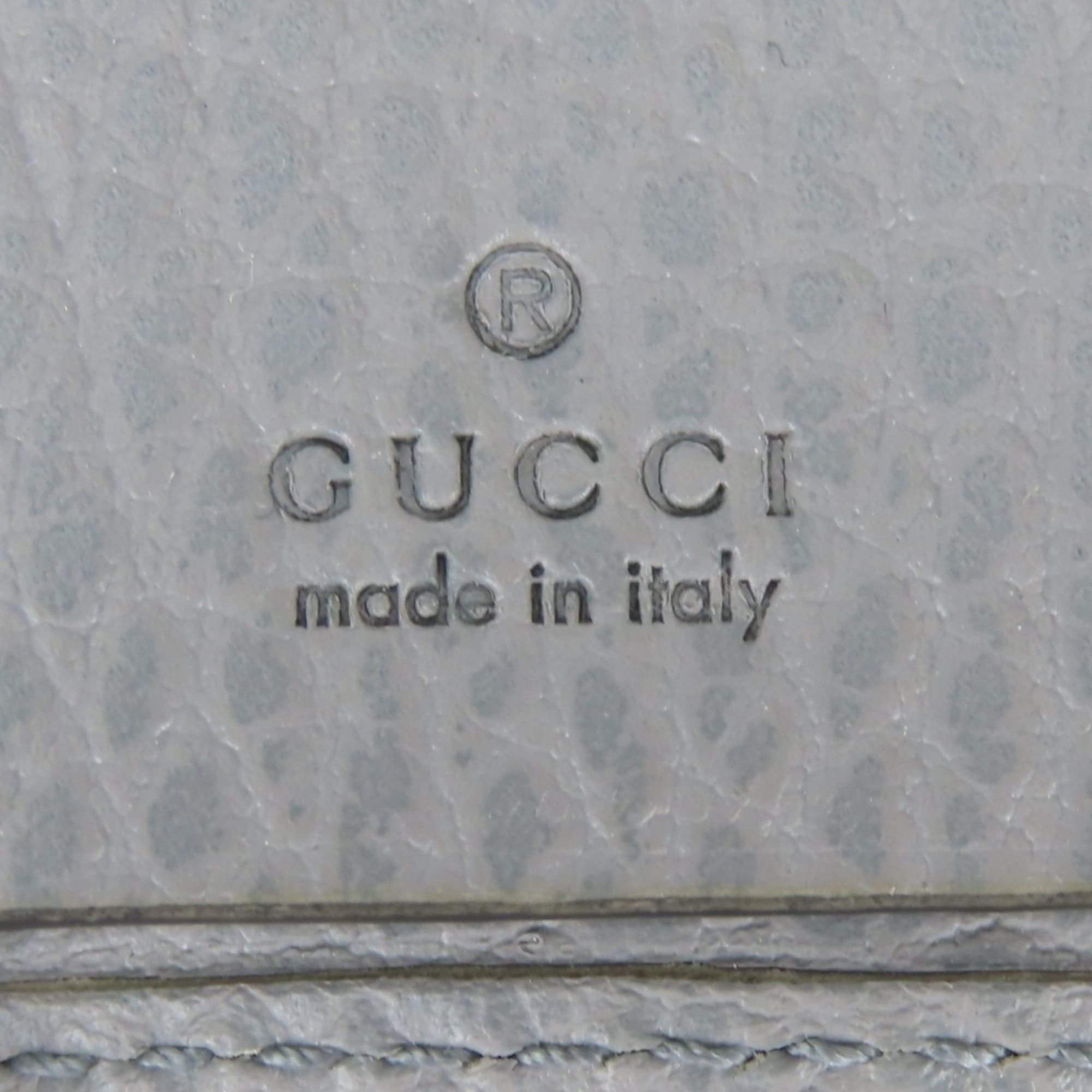 Gucci Gucci GG Marmont Key Case 456118 Leather Gray 6-Key Holder for Women GUCCI Size ONE SIZE - 23 Thumbnail