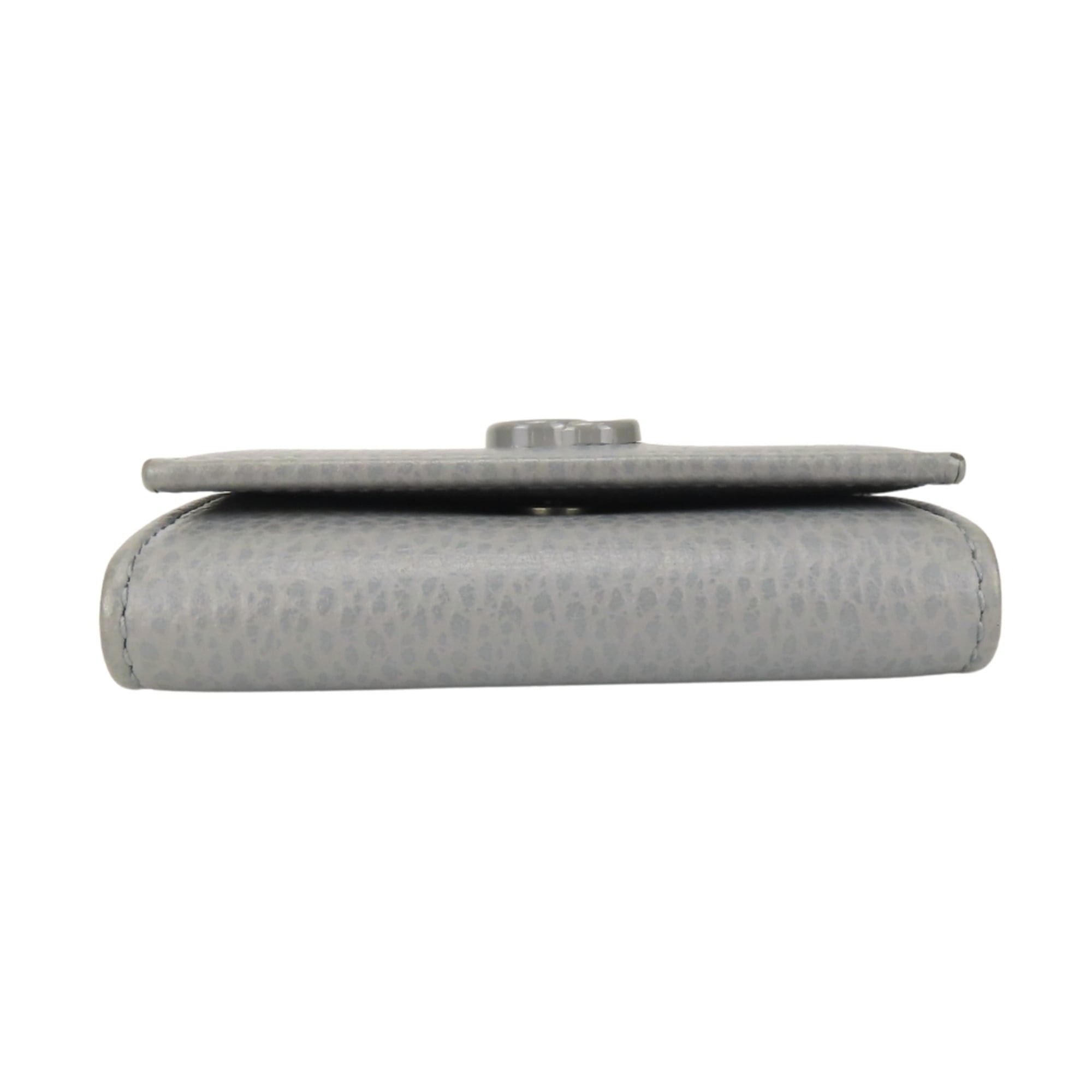 Gucci Gucci GG Marmont Key Case 456118 Leather Gray 6-Key Holder for Women GUCCI Size ONE SIZE - 4 Thumbnail