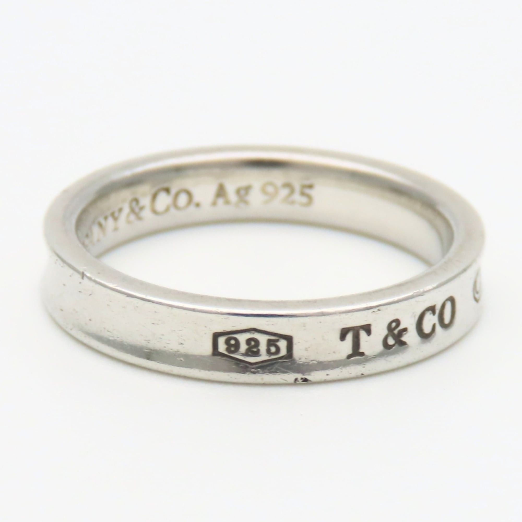 Tiffany & Co. Tiffany & Co. 1837 Narrow Ring, Sterling Silver 925, Approx. 4.1g, Women's. Size ONE SIZE - 3 Thumbnail