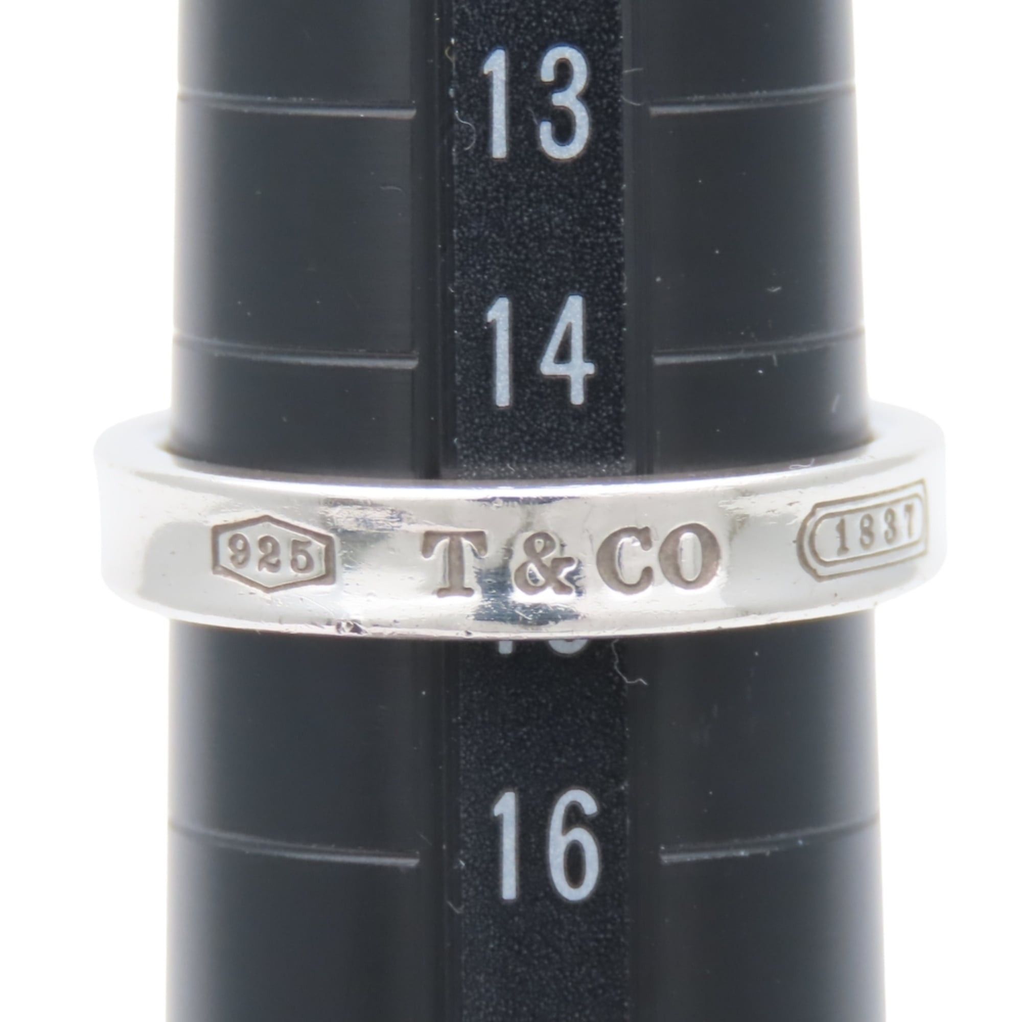 Tiffany & Co. Tiffany & Co. 1837 Narrow Ring, Sterling Silver 925, Approx. 4.1g, Women's. Size ONE SIZE - 12 Thumbnail