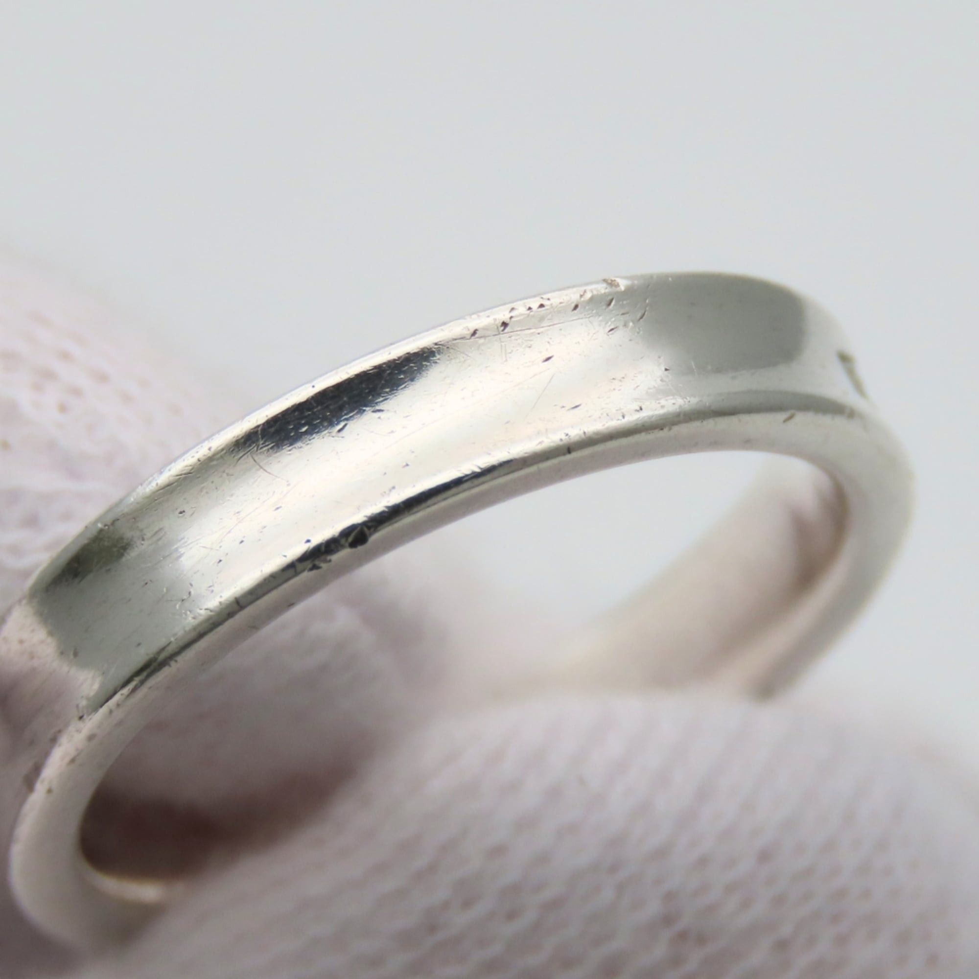 Tiffany & Co. Tiffany & Co. 1837 Narrow Ring, Sterling Silver 925, Approx. 4.1g, Women's. Size ONE SIZE - 11 Thumbnail