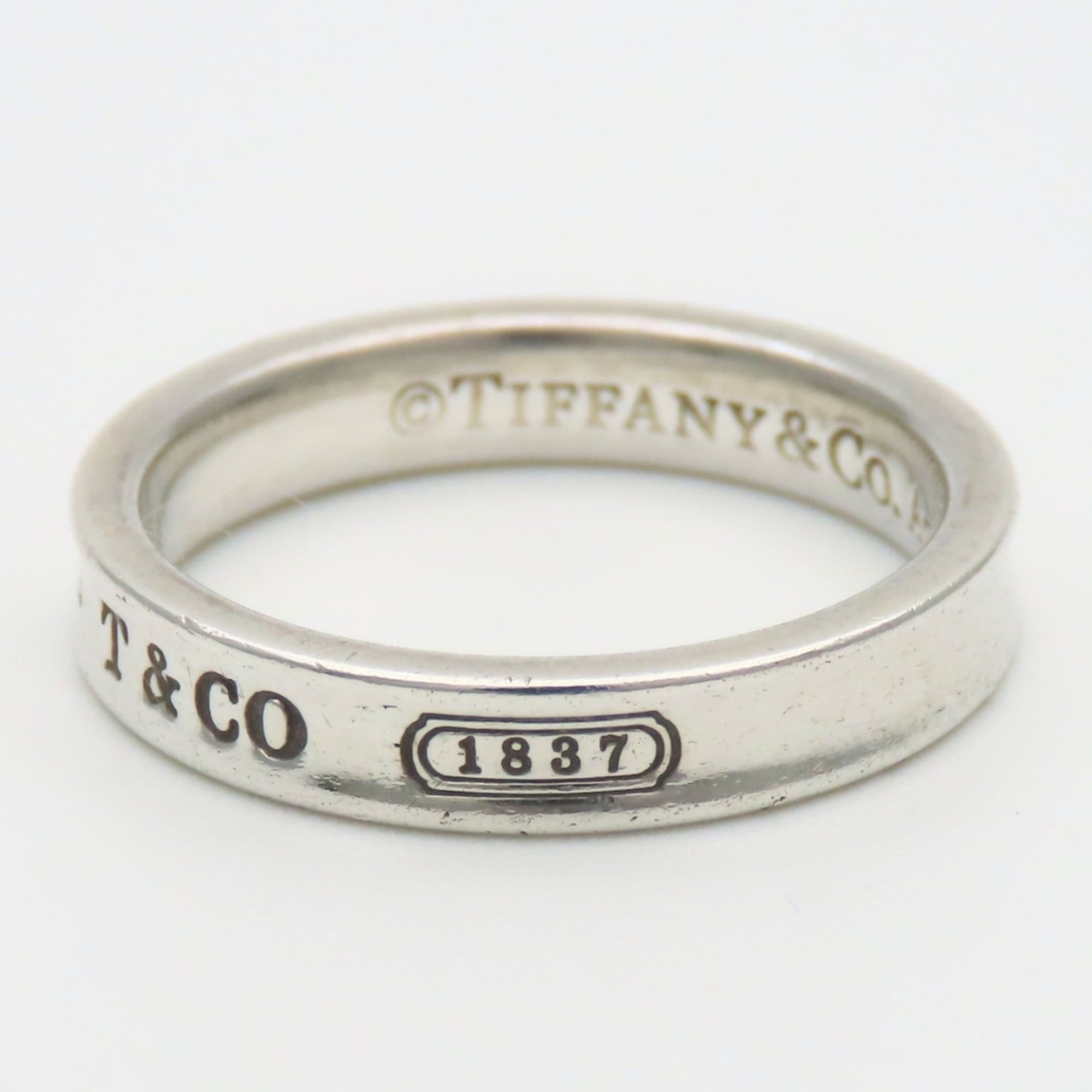 Tiffany & Co. Tiffany & Co. 1837 Narrow Ring, Sterling Silver 925, Approx. 4.1g, Women's. Size ONE SIZE - 5 Thumbnail