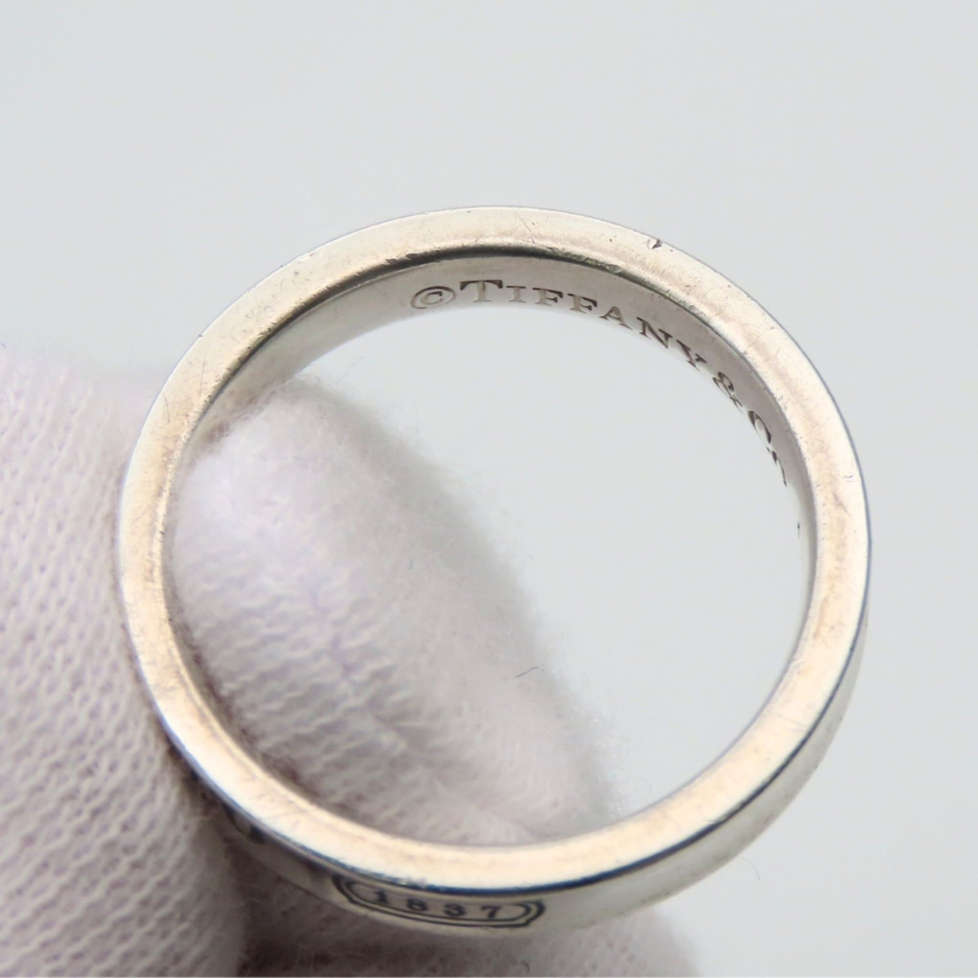 Tiffany & Co. Tiffany & Co. 1837 Narrow Ring, Sterling Silver 925, Approx. 4.1g, Women's. Size ONE SIZE - 8 Thumbnail