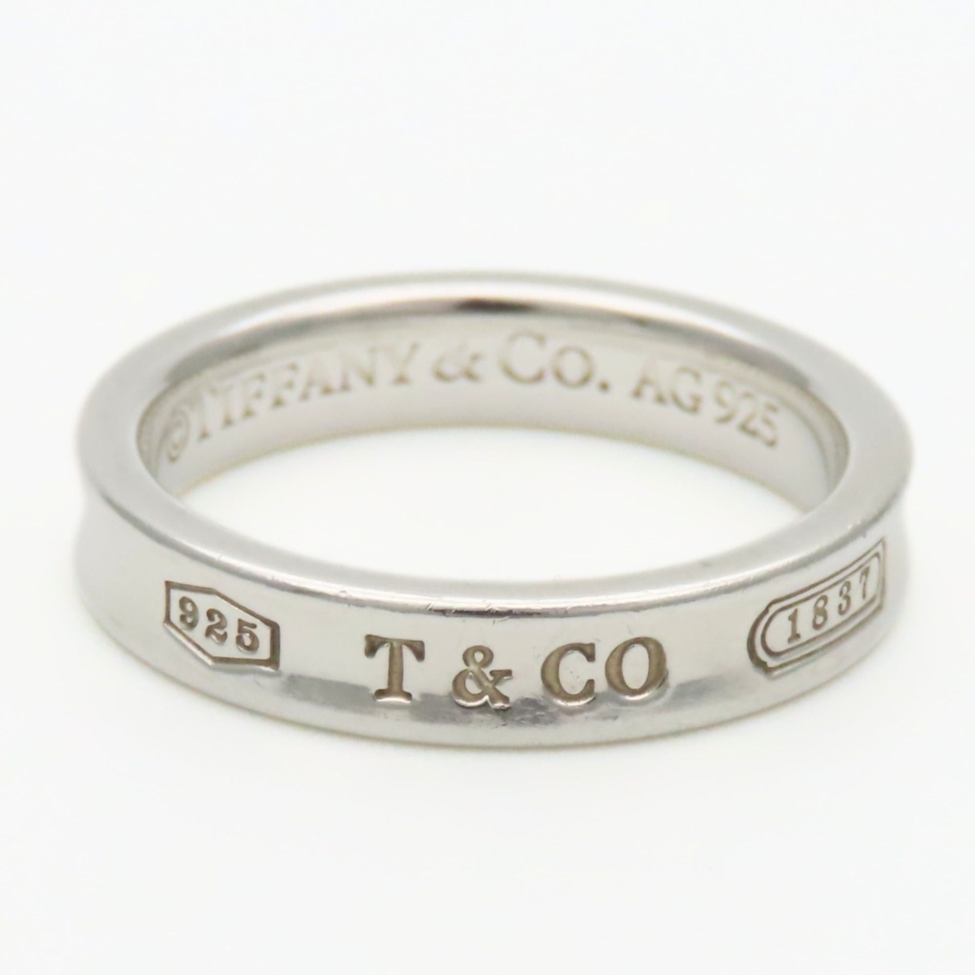 Tiffany & Co. Tiffany & Co. 1837 Narrow Ring, Sterling Silver 925, Approx. 4.1g, Women's. Size ONE SIZE - 4 Thumbnail