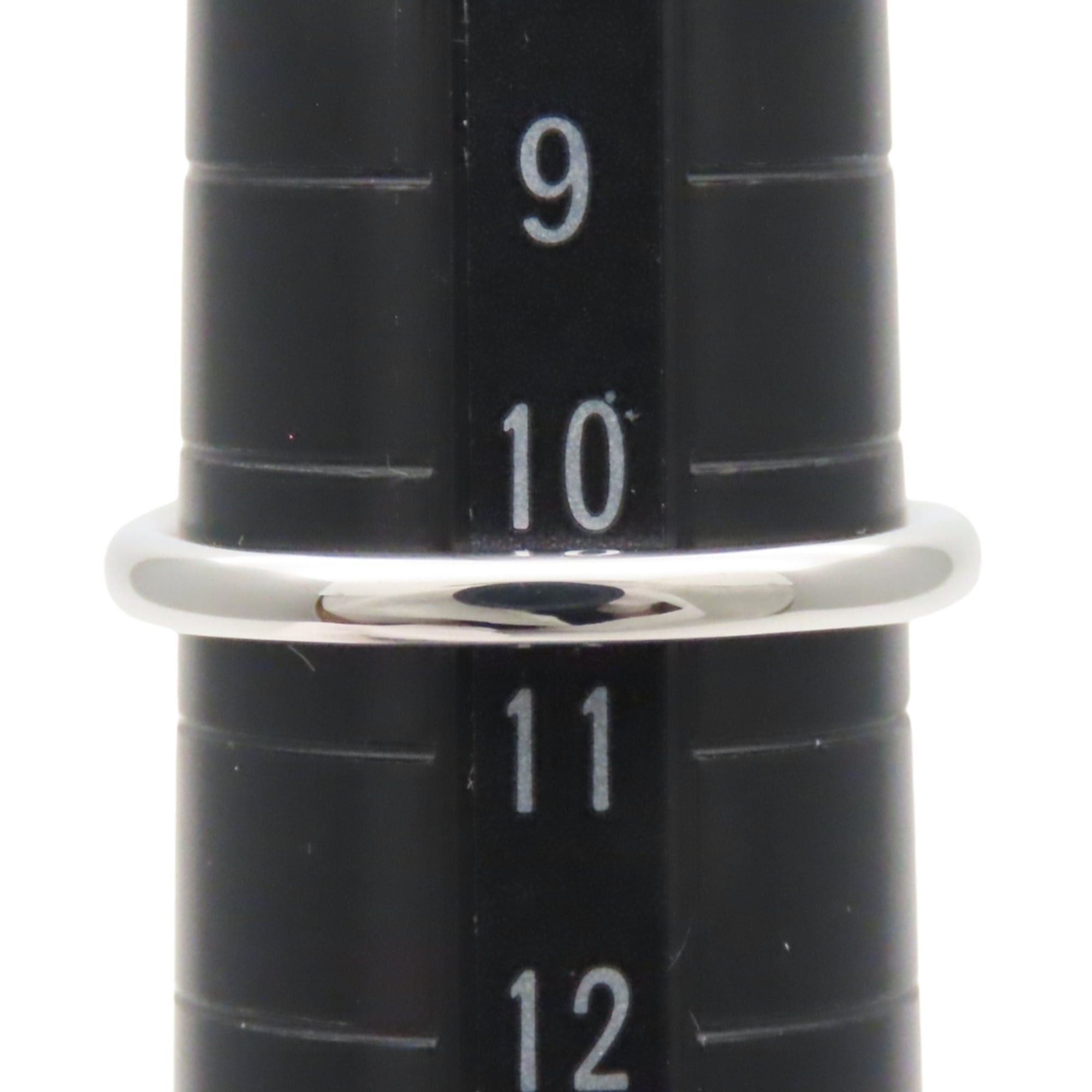 Tiffany & Co. Tiffany & Co. Curved Band Ring, Platinum 950, Diamond, Approx. 3.19g, Elsa Peretti Design, 9PD, Women's. Size ONE SIZE - 10 Thumbnail