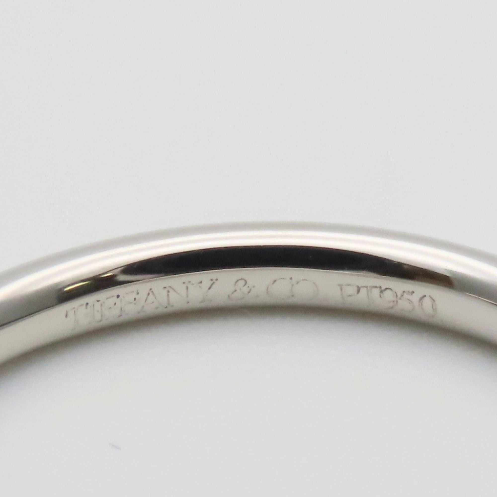 Tiffany & Co. Tiffany & Co. Curved Band Ring, Platinum 950, Diamond, Approx. 3.19g, Elsa Peretti Design, 9PD, Women's. Size ONE SIZE - 7 Thumbnail