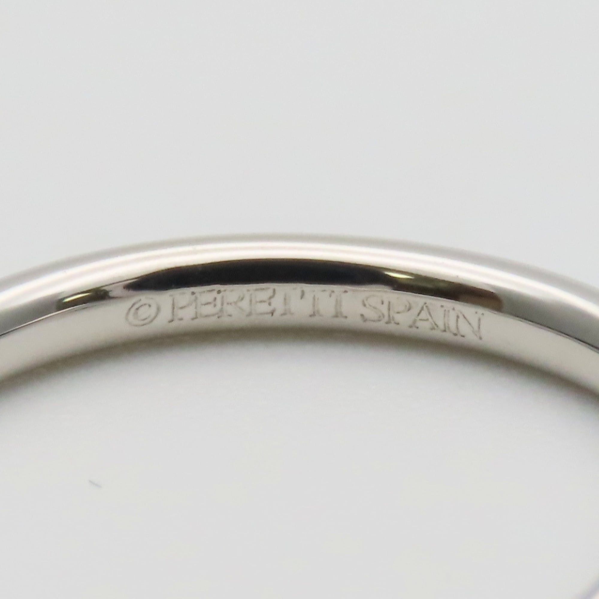 Tiffany & Co. Tiffany & Co. Curved Band Ring, Platinum 950, Diamond, Approx. 3.19g, Elsa Peretti Design, 9PD, Women's. Size ONE SIZE - 6 Thumbnail