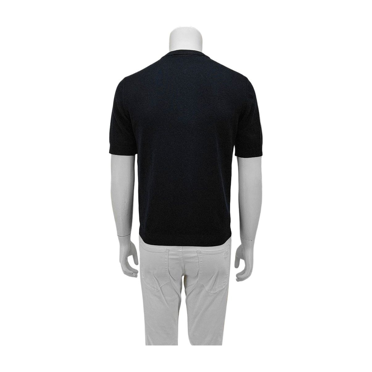 Gucci Gucci Silk Cotton Logo Rib Knit Top Size S Size US S / EU 44-46 / 1 - 2 Thumbnail