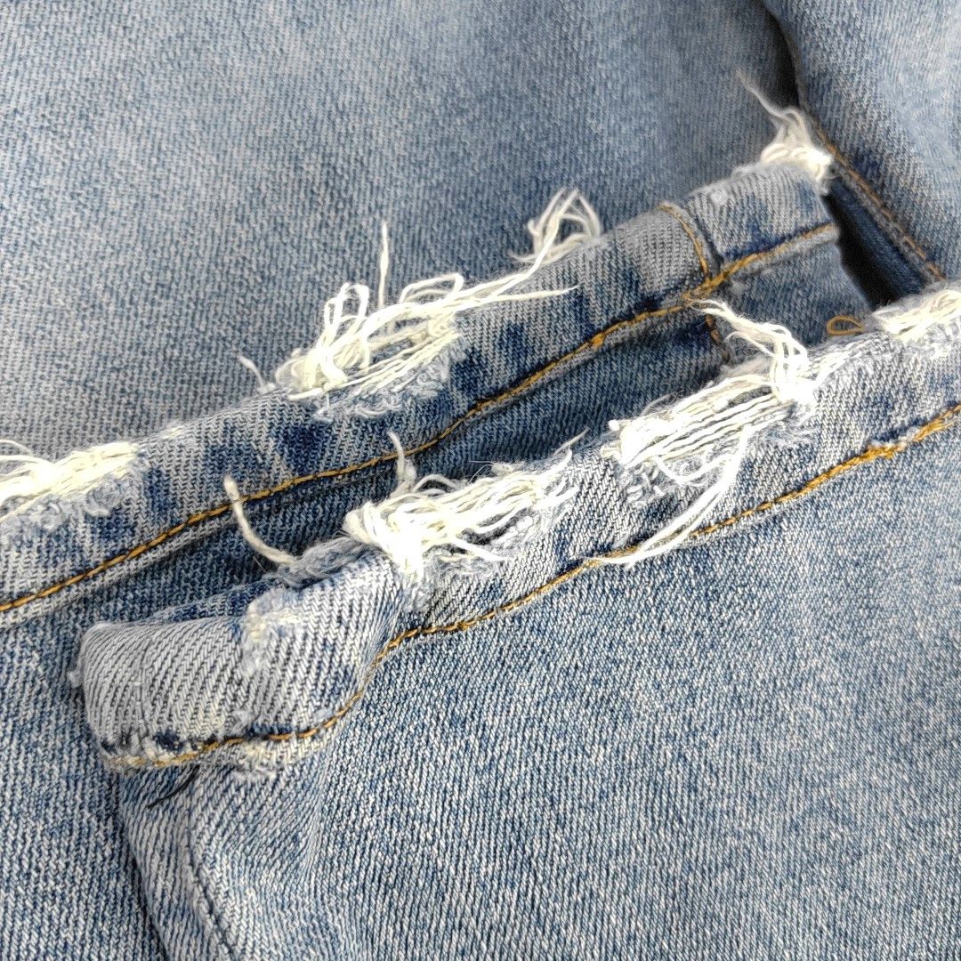 Balmain Balmain Distressed Blue Jeans 34 Size US 34 / EU 50 - 7 Thumbnail