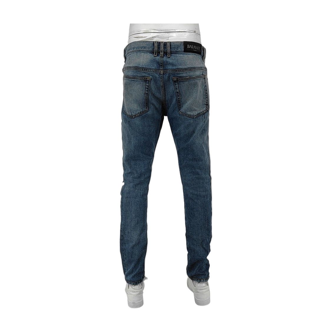 Balmain Balmain Distressed Blue Jeans 34 Size US 34 / EU 50 - 2 Thumbnail