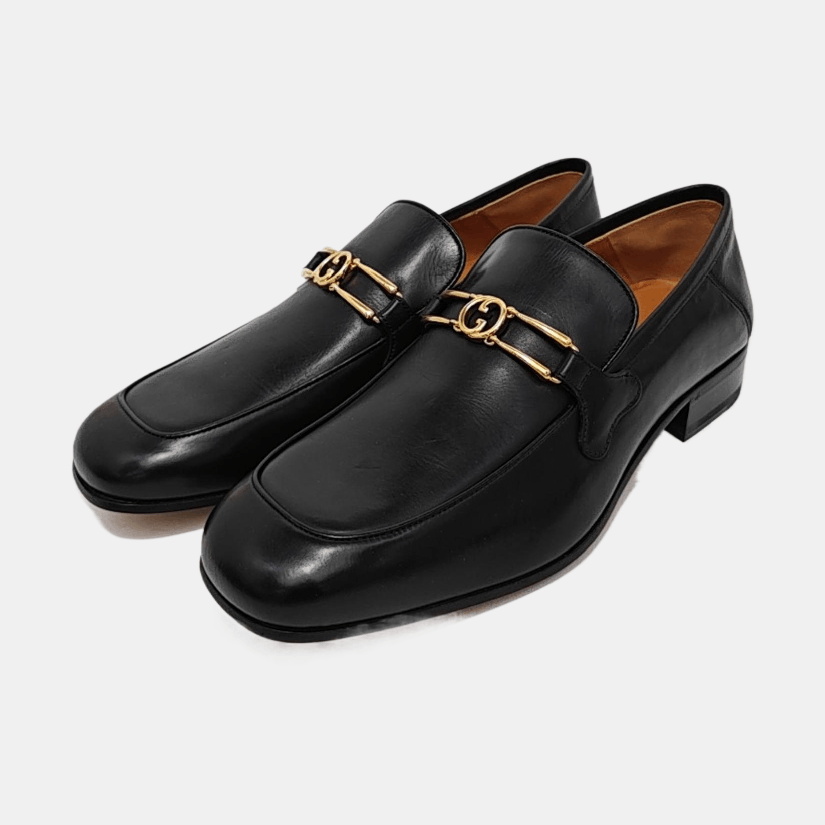 Gucci Gucci Interlocking G Leather Loafers Size 6.5 Size US 7.5 / EU 40-41 - 2 Thumbnail