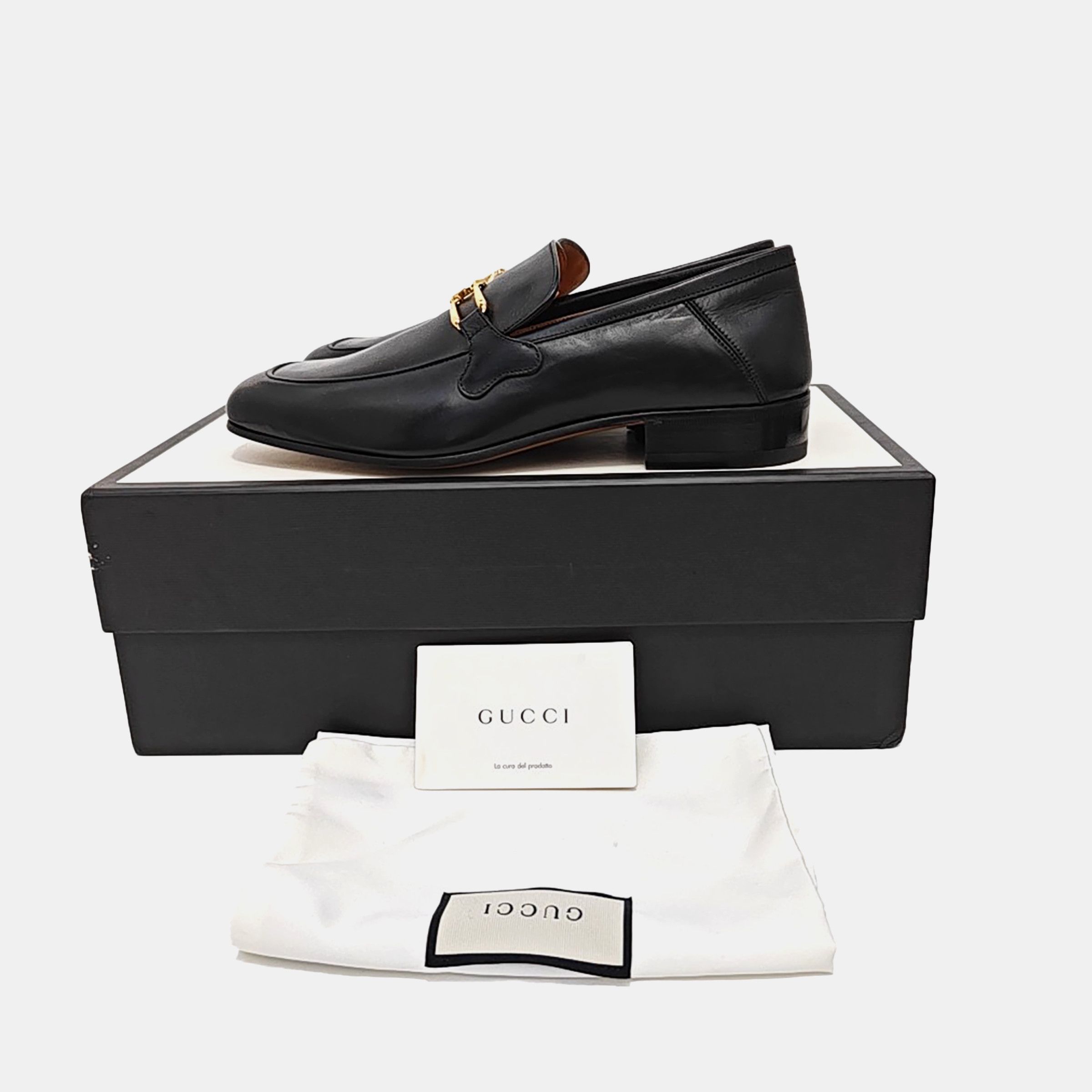 Gucci Gucci Interlocking G Leather Loafers Size 6.5 Size US 7.5 / EU 40-41 - 6 Thumbnail