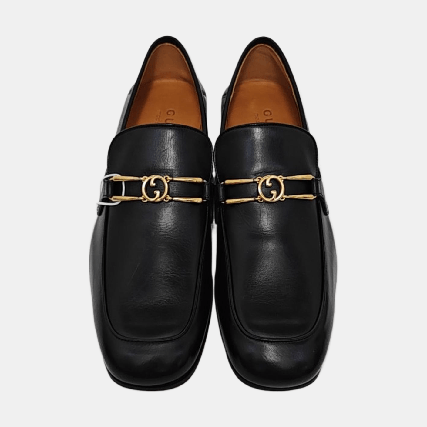 Gucci Gucci Interlocking G Leather Loafers Size 6.5 Size US 7.5 / EU 40-41 - 3 Thumbnail
