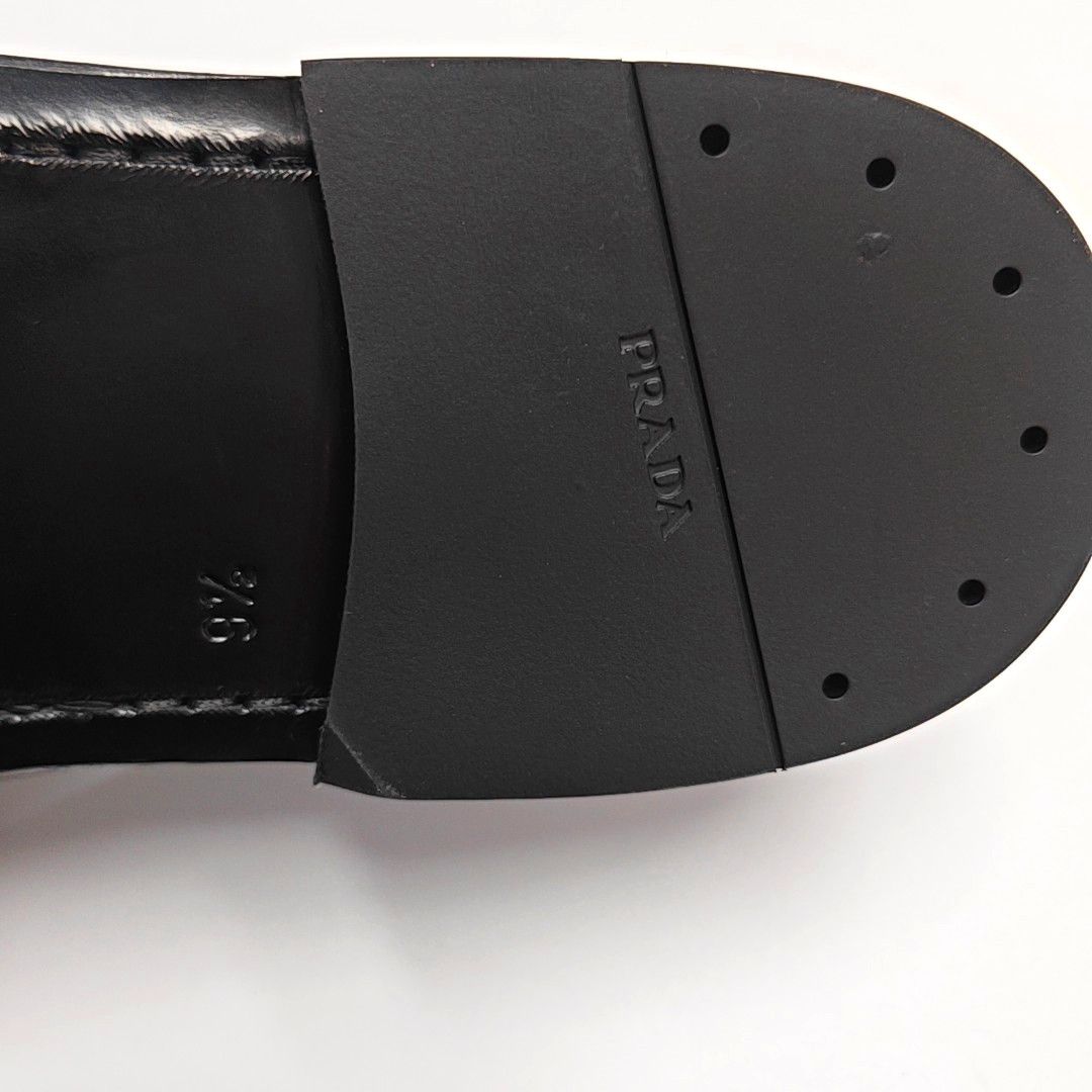 Prada Prada Polished Leather Penny Loafers US 10.5 Size US 10.5 / EU 43-44 - 9 Thumbnail
