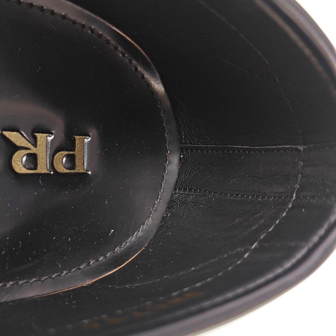 Prada Prada Polished Leather Penny Loafers US 10.5 Size US 10.5 / EU 43-44 - 7 Thumbnail