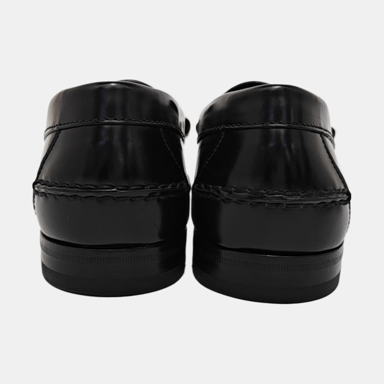 Prada Prada Polished Leather Penny Loafers US 10.5 Size US 10.5 / EU 43-44 - 4 Thumbnail