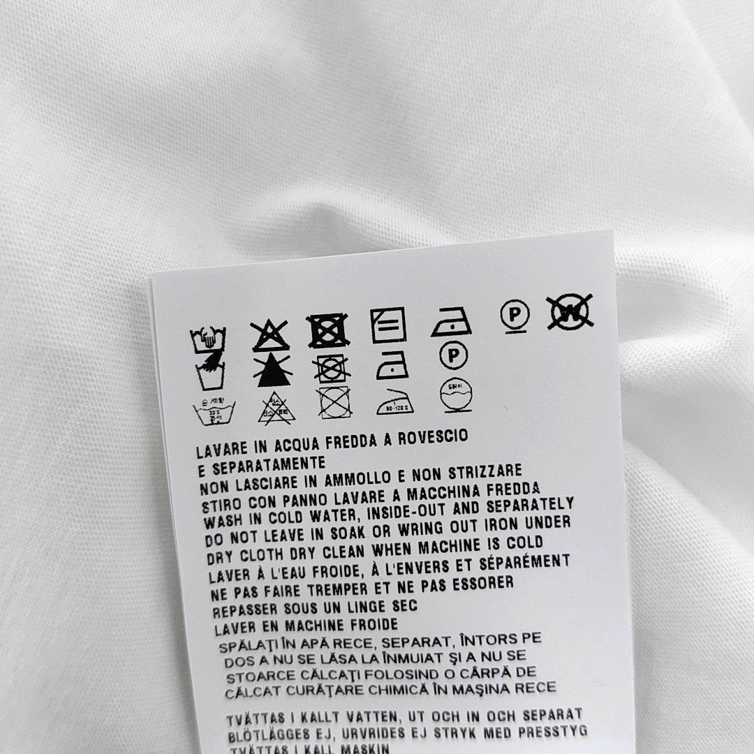 Miu Miu Miu Miu White Cotton Logo T-Shirt Size M Size US M / EU 48-50 / 2 - 4 Thumbnail