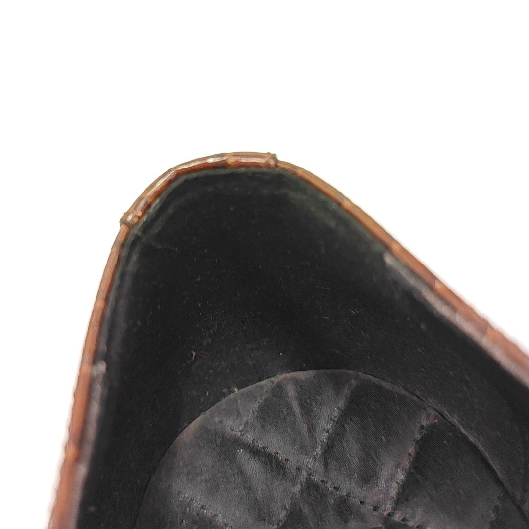 Fendi Fendi Croc-Embossed Buckle Loafers 45 Size US 12 / EU 45 - 9 Thumbnail