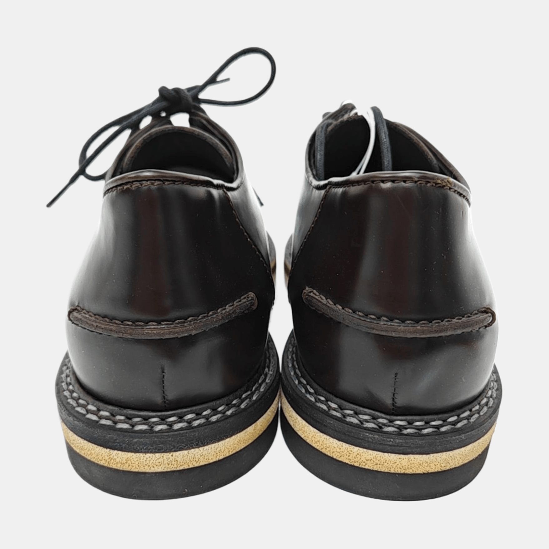 Fendi Fendi Leather Low-Top Derby Shoes Size 42 Size US 9 / EU 42 - 4 Thumbnail
