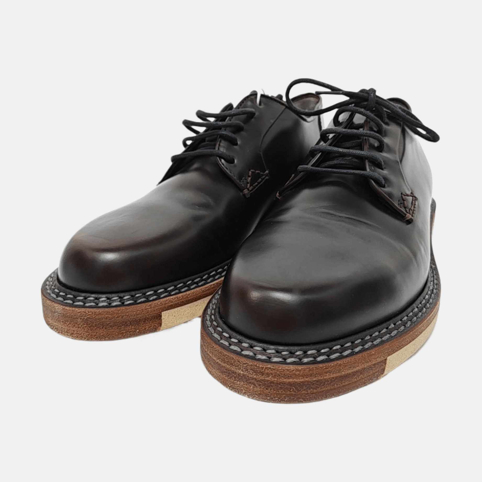 Fendi Fendi Leather Low-Top Derby Shoes Size 42 Size US 9 / EU 42 - 2 Thumbnail