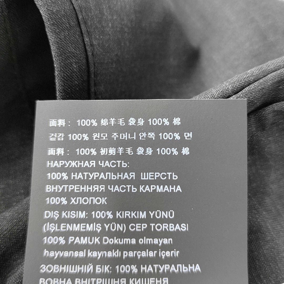 Prada Prada Black 100% Wool Formal Trousers 46 Size 36R - 3 Thumbnail