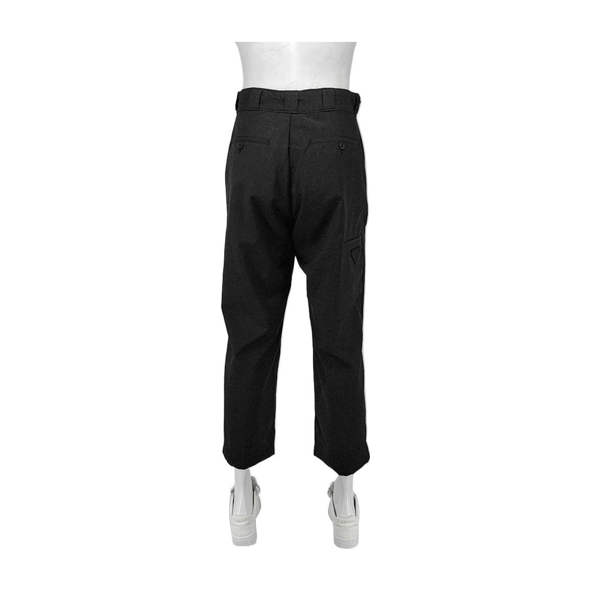 Prada Prada Black 100% Wool Formal Trousers 46 Size 36R - 2 Thumbnail