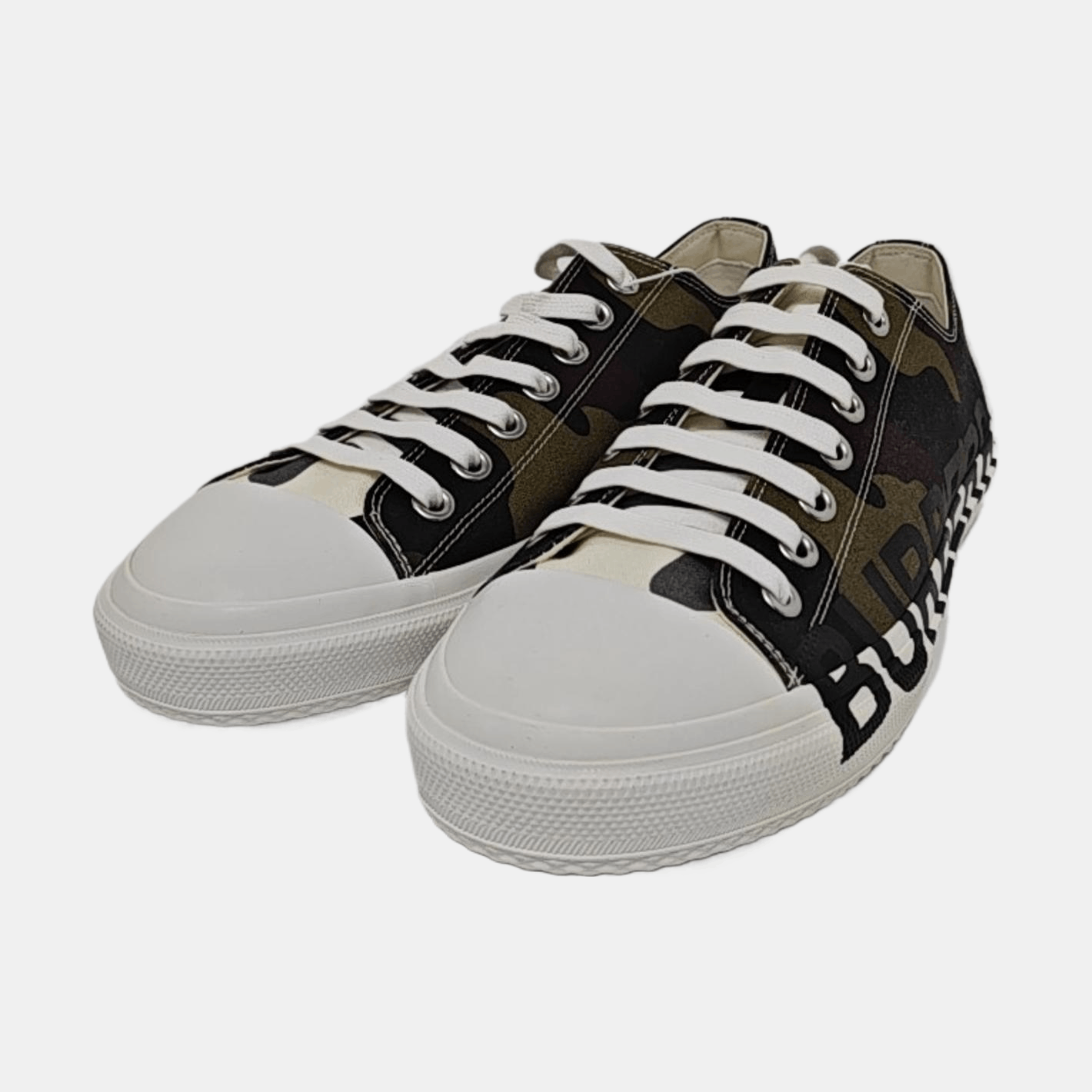 Burberry Burberry Camo Logo Low-Top Sneakers 43 Size US 10 / EU 43 - 2 Thumbnail