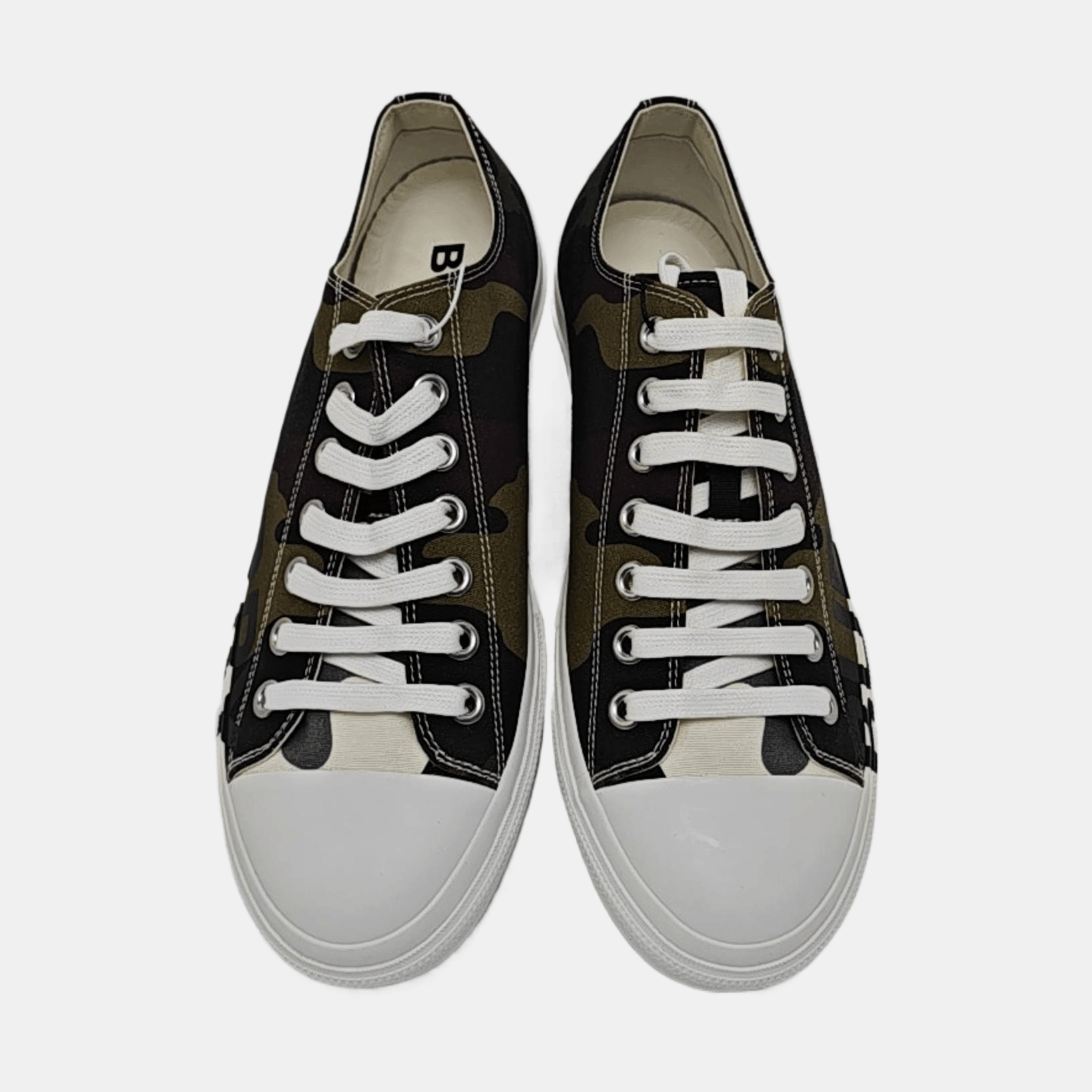 Burberry Burberry Camo Logo Low-Top Sneakers 43 Size US 10 / EU 43 - 3 Thumbnail