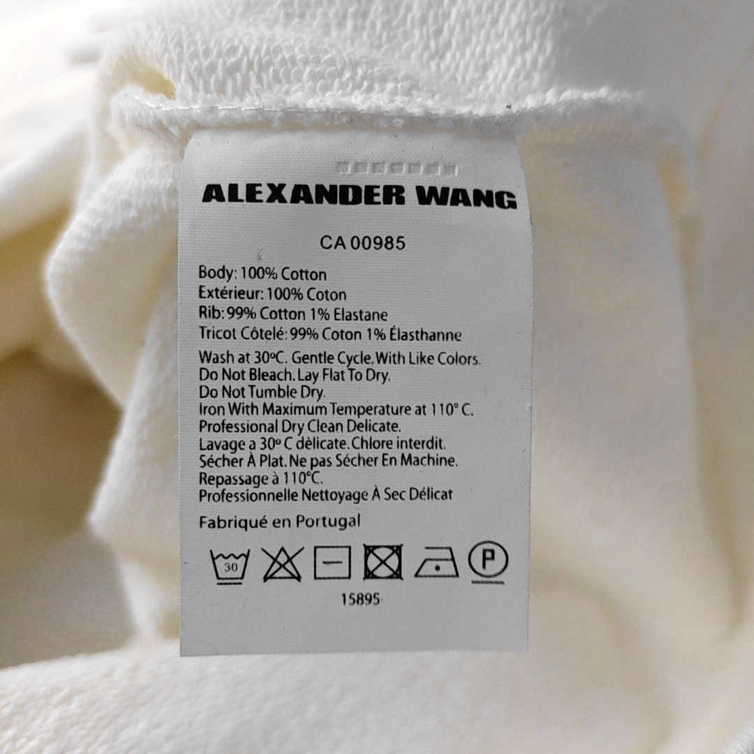 Alexander Wang Alexander Wang Logo Embroidery Sweatshirt S Size US S / EU 44-46 / 1 - 4 Thumbnail