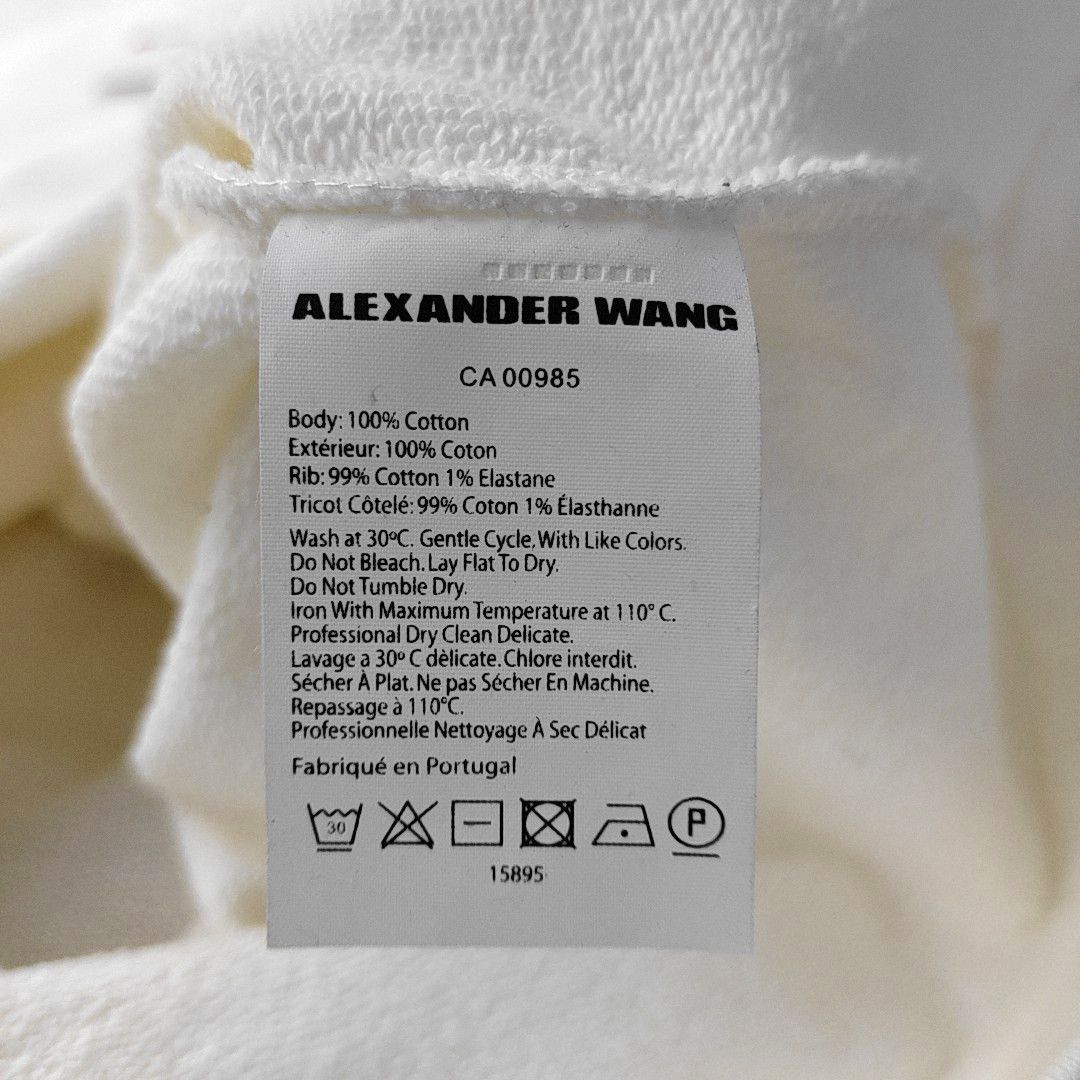 Alexander Wang Alexander Wang Logo Embroidery Sweatshirt S Size US S / EU 44-46 / 1 - 3 Thumbnail