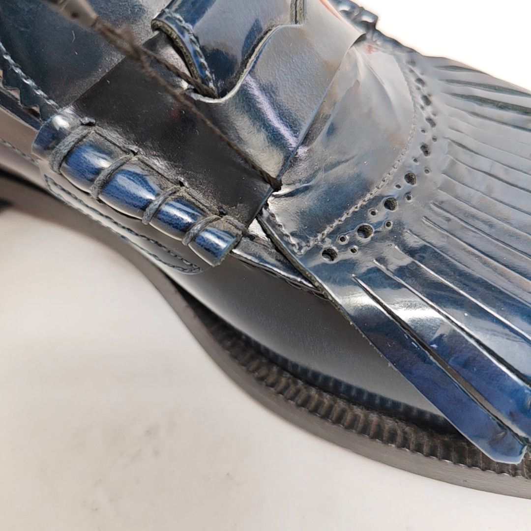 Burberry Burberry Fringe Leather Loafers EU 40.5 Size US 7.5 / EU 40-41 - 8 Thumbnail