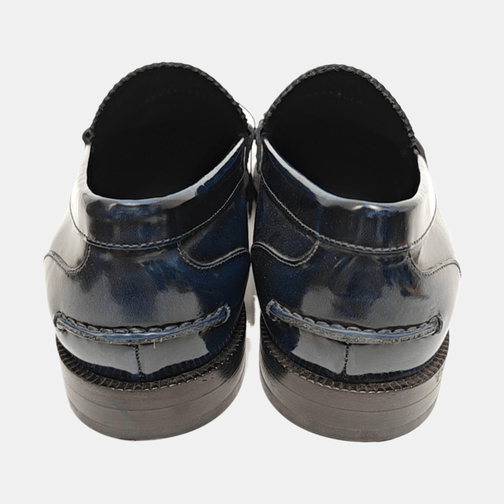 Burberry Burberry Fringe Leather Loafers EU 40.5 Size US 7.5 / EU 40-41 - 4 Thumbnail