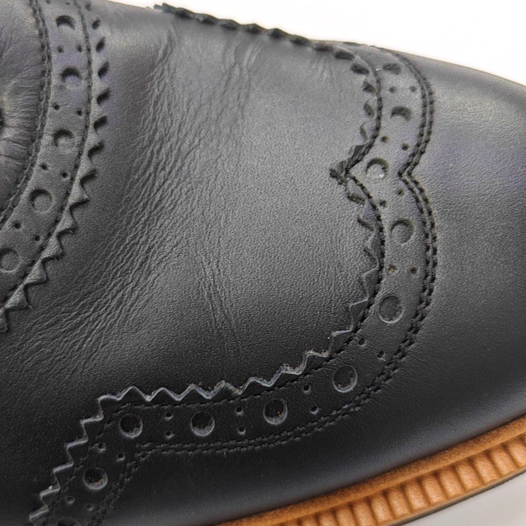 Gucci Gucci Leather Wingtip Wingtip Brogue Shoes 8 Size US 9 / EU 42 - 8 Thumbnail