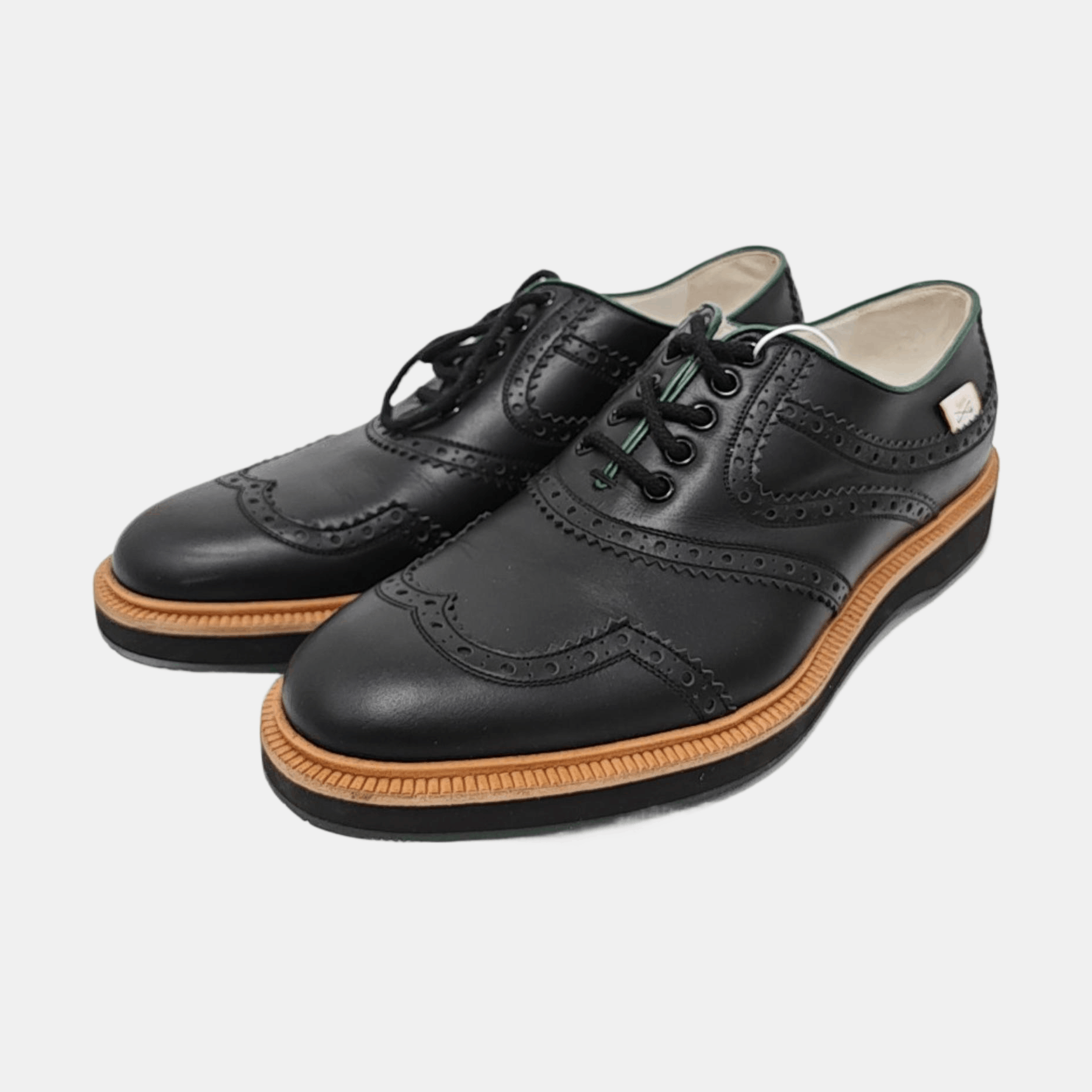 Gucci Gucci Leather Wingtip Wingtip Brogue Shoes 8 Size US 9 / EU 42 - 2 Thumbnail